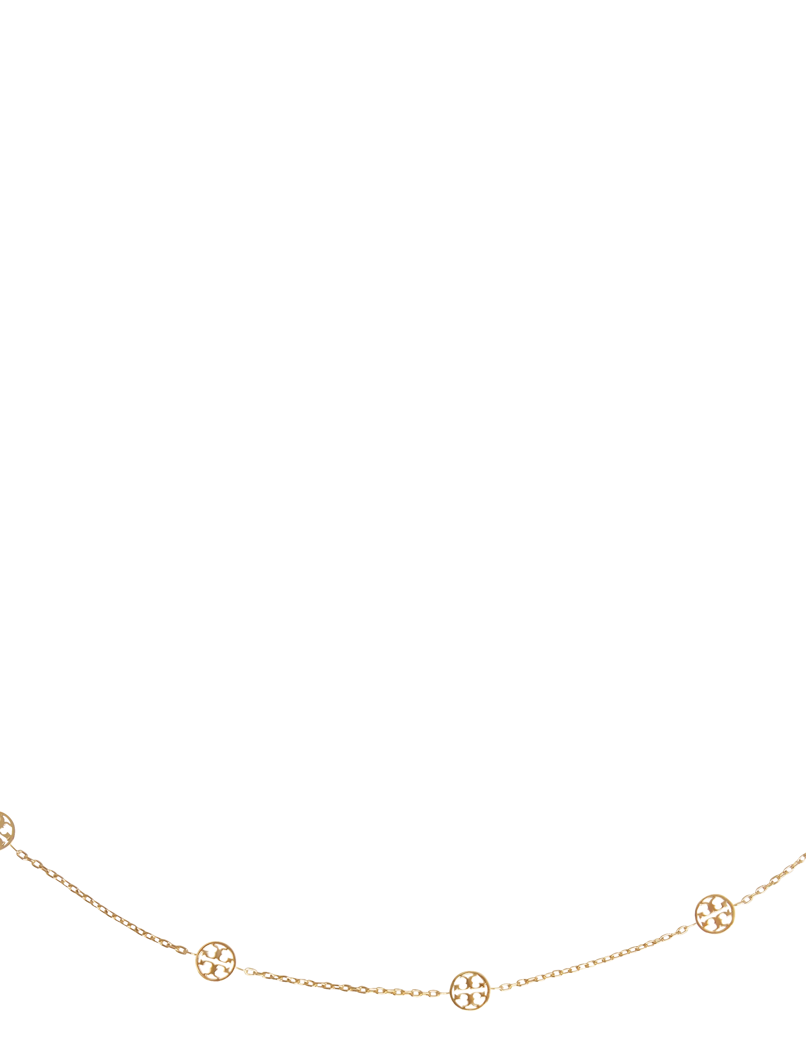 Tory Burch - Icon Necklace - ketten mit anhänger - tory gold - 1
