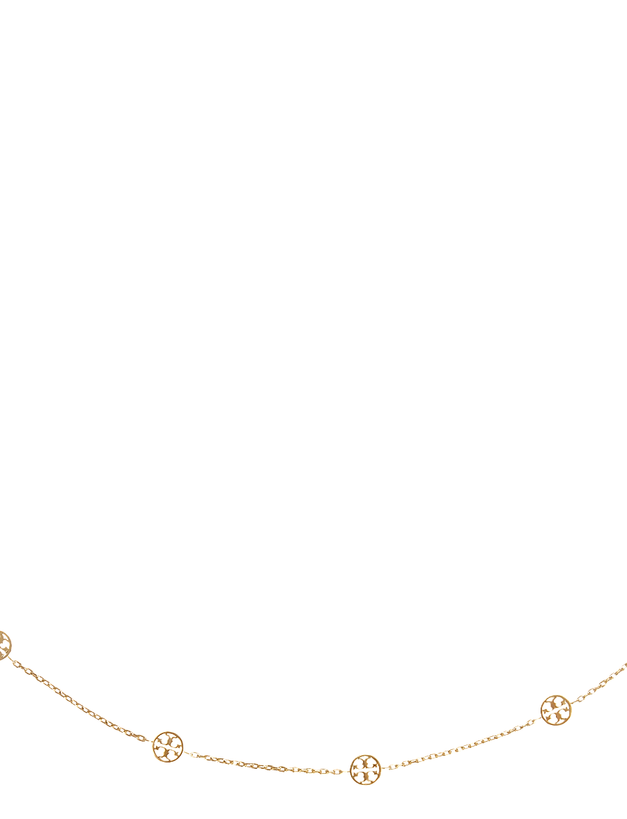 Tory Burch - Icon Necklace - ketten mit anhänger - tory gold - 1