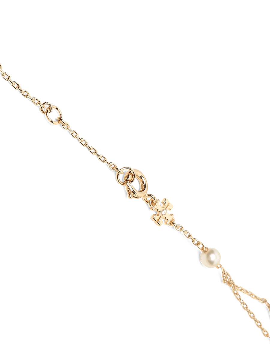 Tory Burch - Moondance Layered Pearl Bracelet - käeketid - tory gold / cream - 2