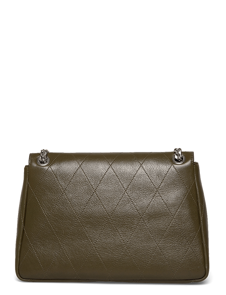 Tory Burch - Charlie Quilted Shoulder Bag - hverdags stil - leccio - 1