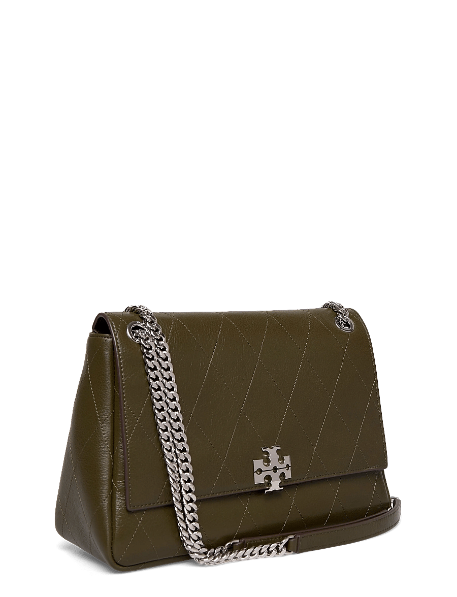 Tory Burch - Charlie Quilted Shoulder Bag - hverdags stil - leccio - 2