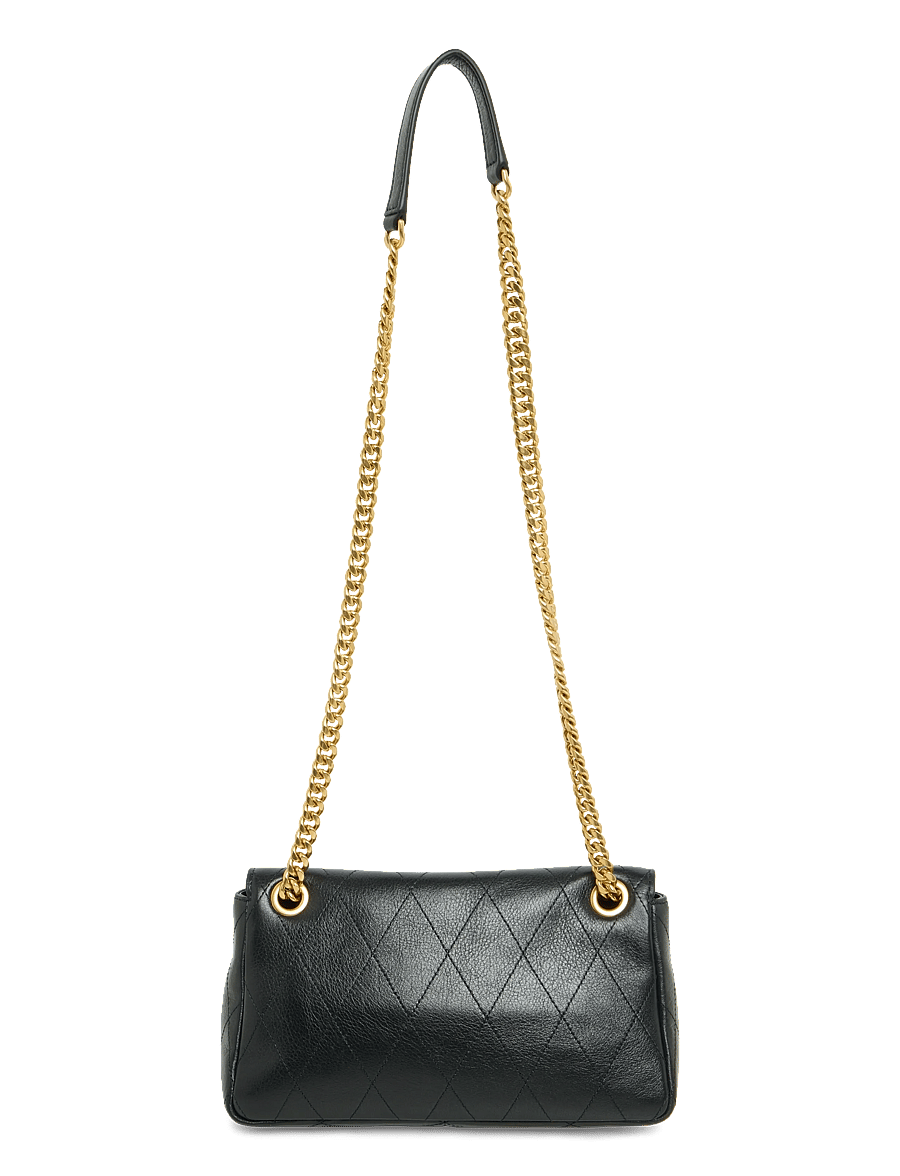 Tory Burch - Charlie Quilted Small Shoulder Bag - Üleõlakotid - black - 1