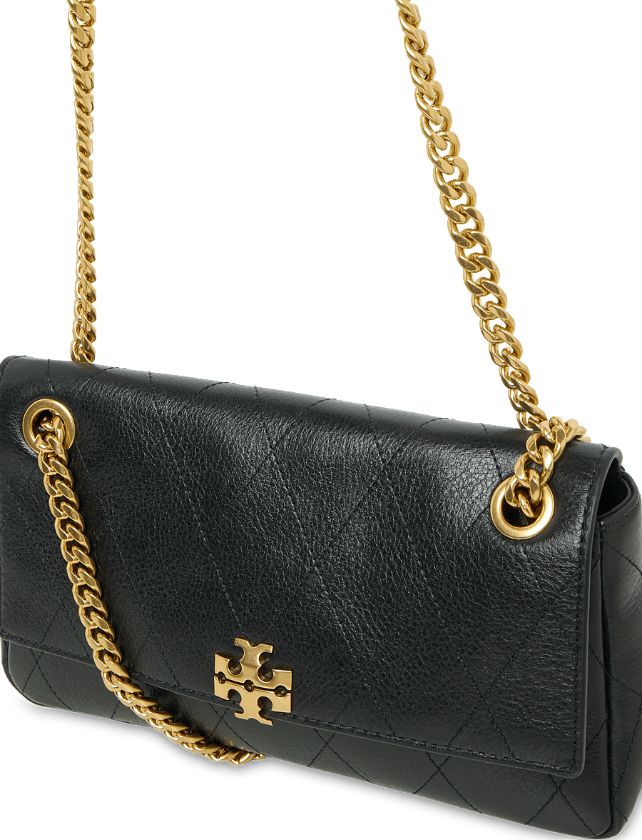 Tory Burch - Charlie Quilted Small Shoulder Bag - Üleõlakotid - black - 2