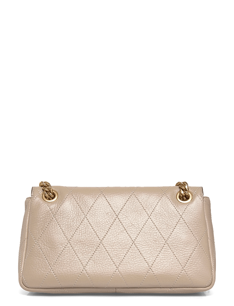 Tory Burch - Charlie Quilted Small Shoulder Bag - crossbody kotid - soft cement - 1