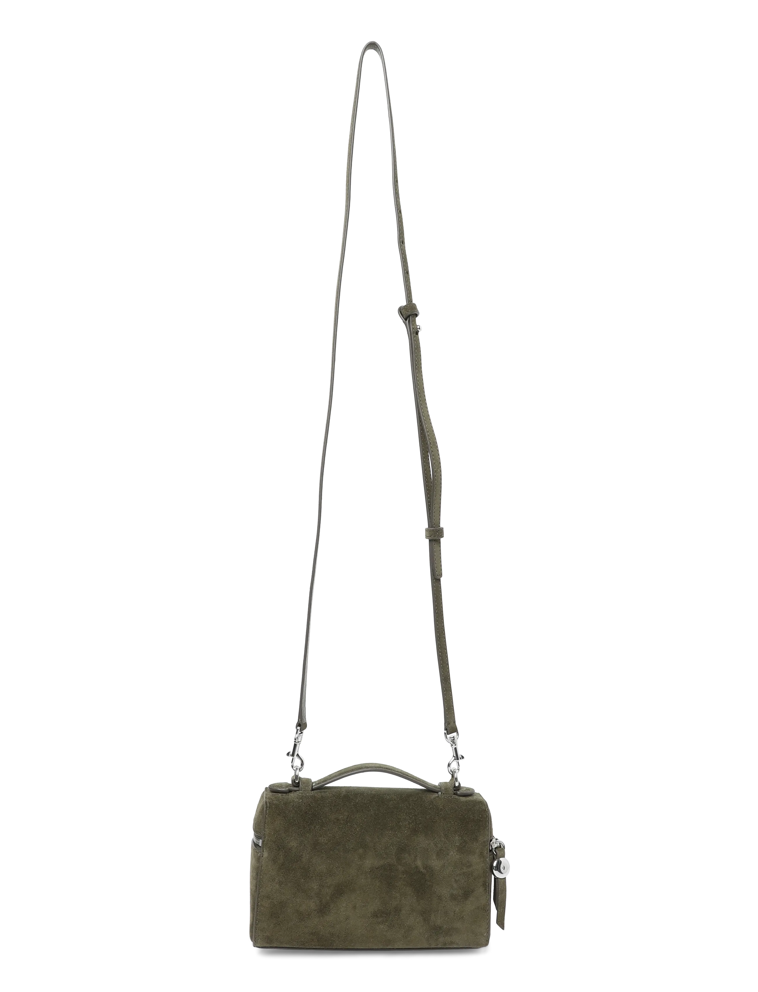 Tory Burch Romy Suede Slim Top Handle - Valentinsdag - LECCIO / khaki/green