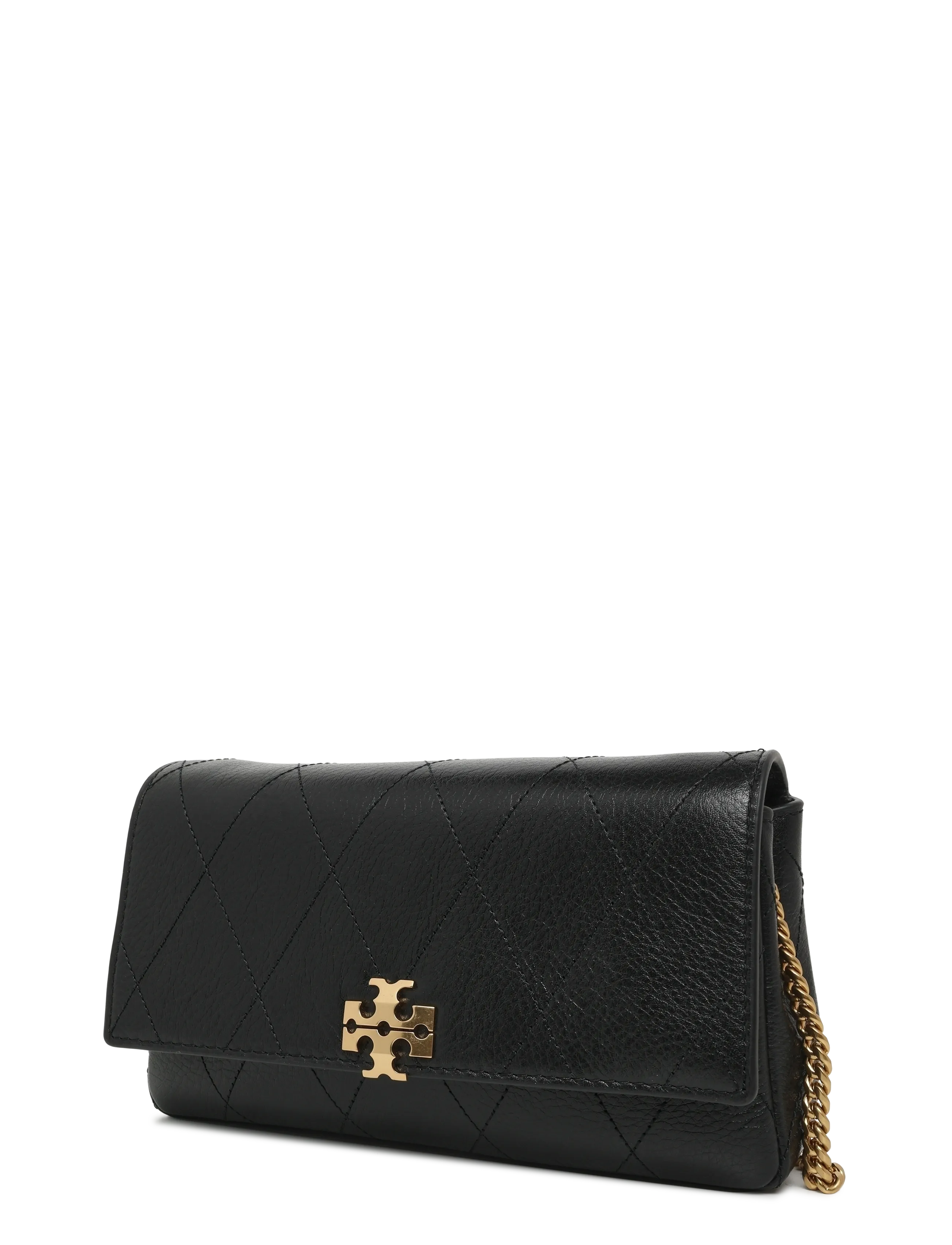 Tory Burch - Charlie Quilted Chain Wallet - rahakotid - black - 3