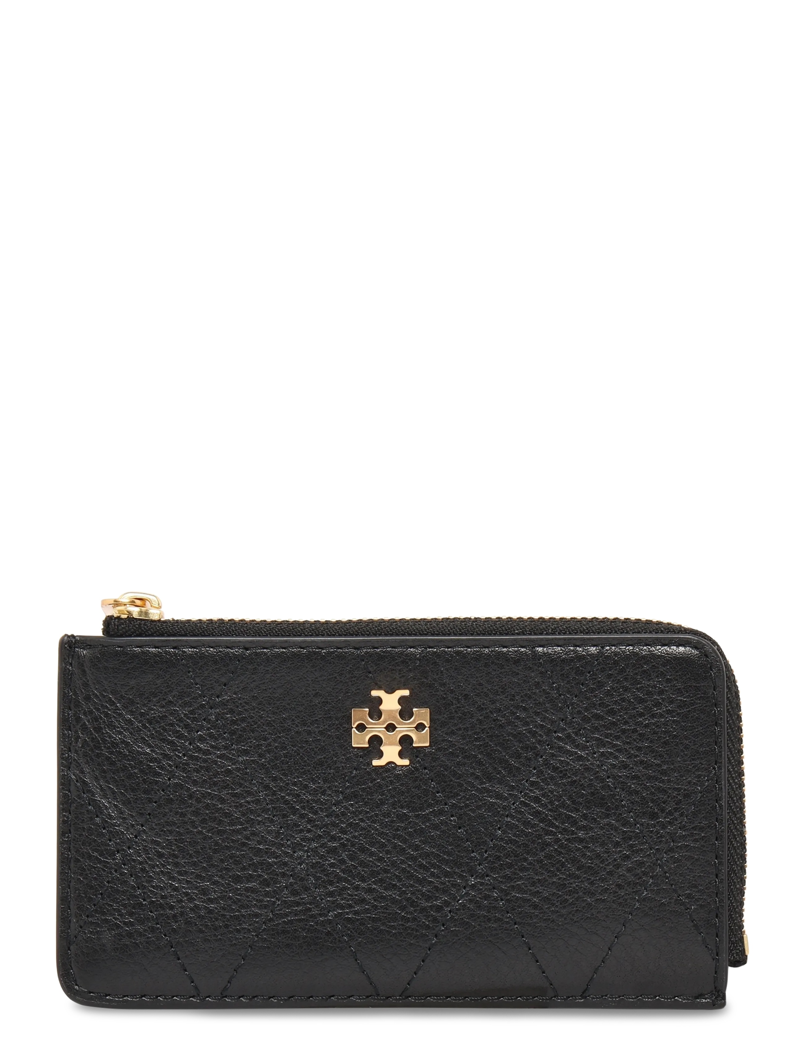 Charlie Quilted Zip Card Case