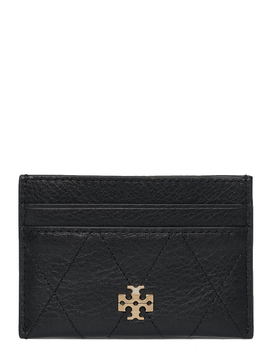 Tory Burch - Charlie Quilted Card Case - kortholdere - black - 0