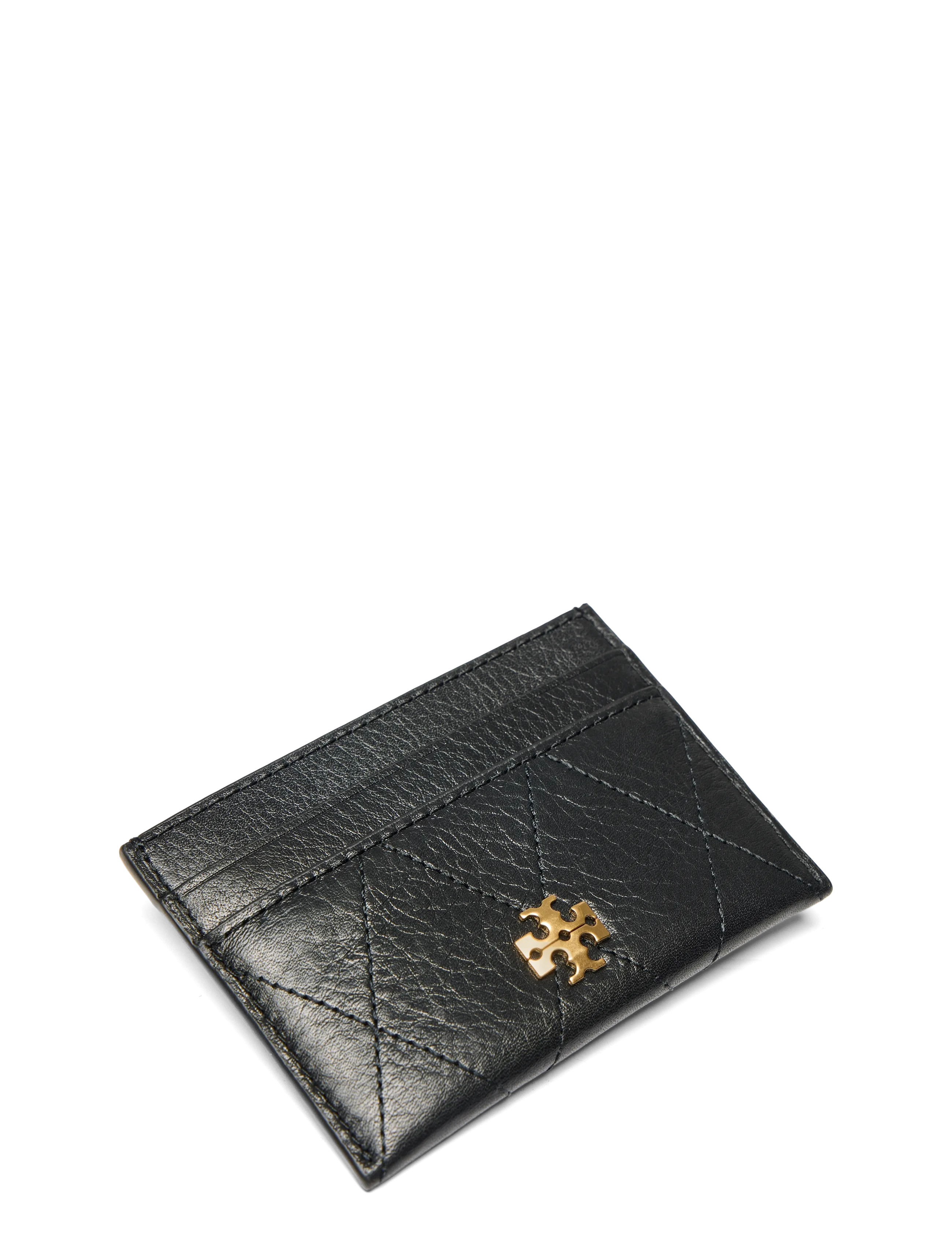 Tory Burch - Charlie Quilted Card Case - kortholdere - black - 3