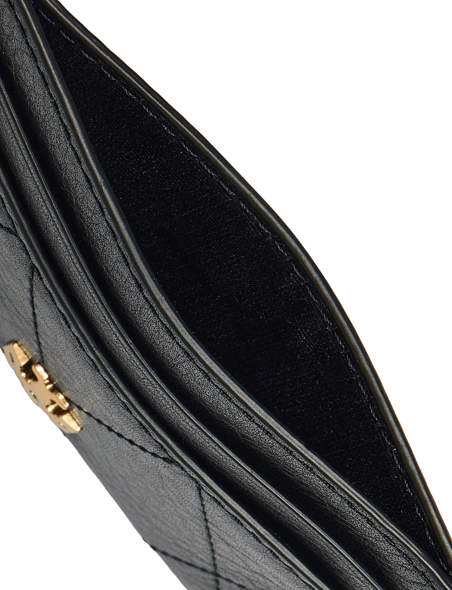 Tory Burch - Charlie Quilted Card Case - kortholdere - black - 4