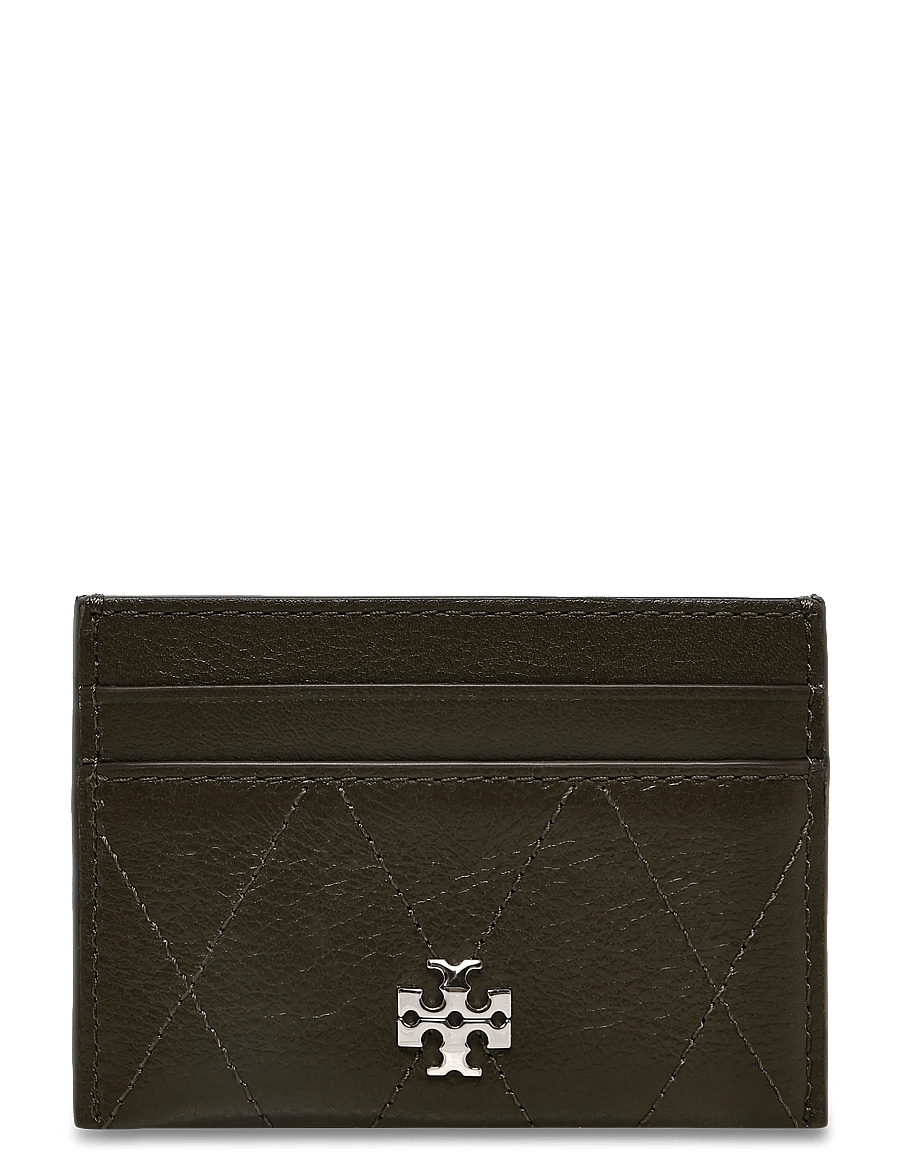 Tory Burch - Charlie Quilted Card Case - kortholdere - leccio - 0