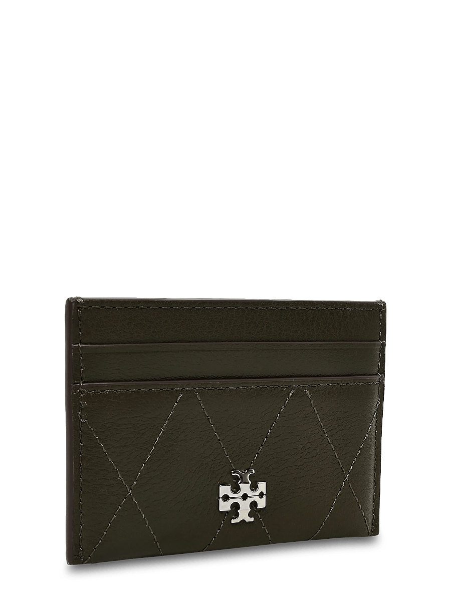 Tory Burch - Charlie Quilted Card Case - kortholdere - leccio - 2