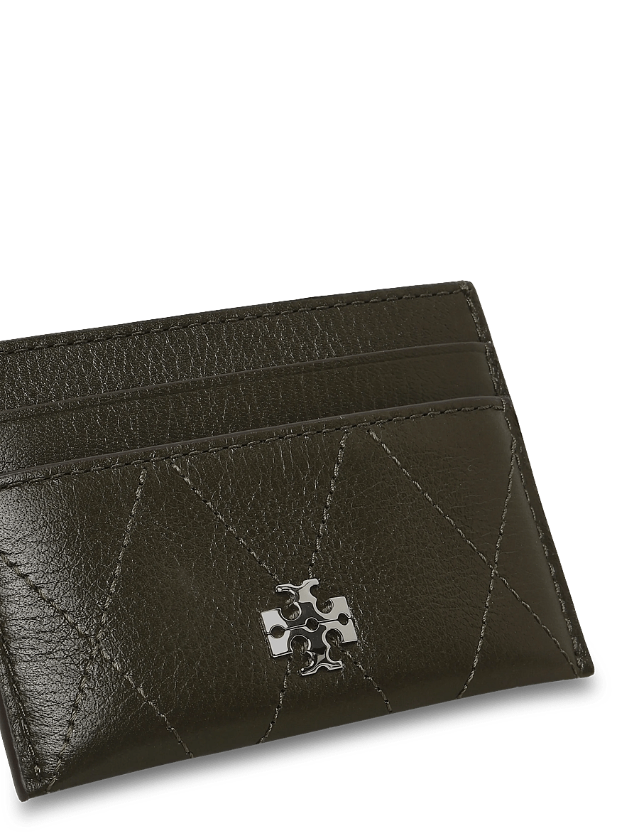 Tory Burch - Charlie Quilted Card Case - kortholdere - leccio - 3