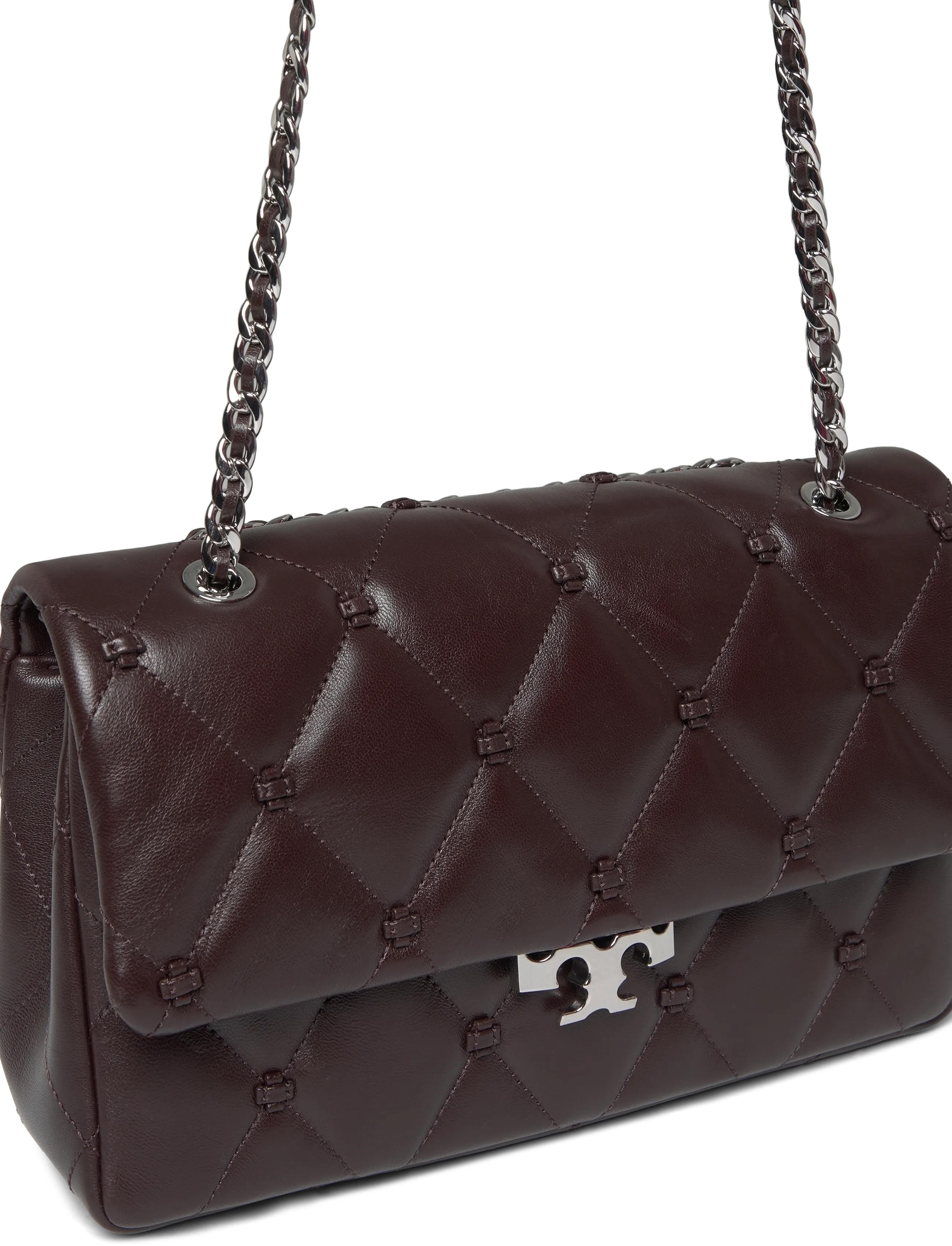 Tory Burch - Bunny Knot Shoulder Bag - hverdags stil - cocoa - 3