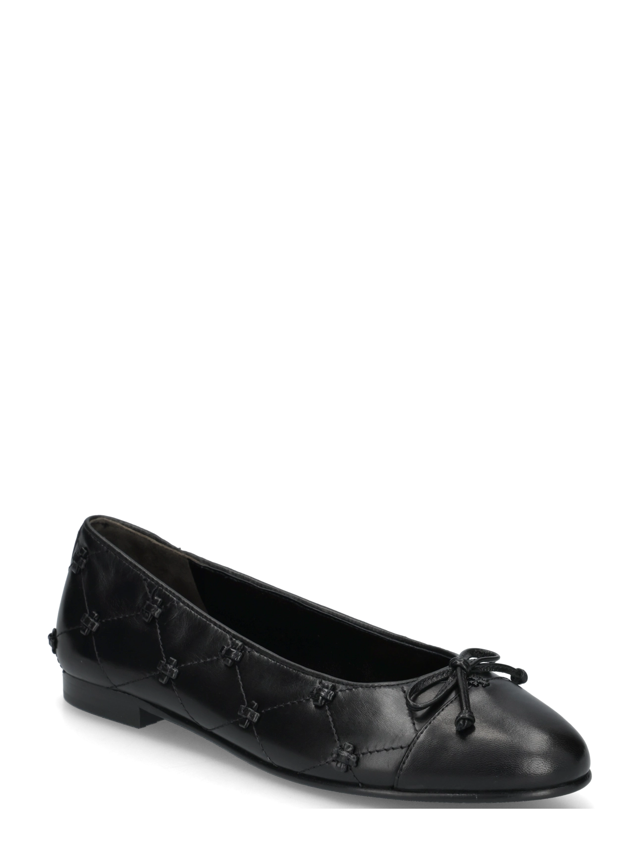 Tory Burch CAP-TOE BUNNY KNOT BALLET - Ballerina sko - PERFECT BLACK / PERFECT BLACK / black
