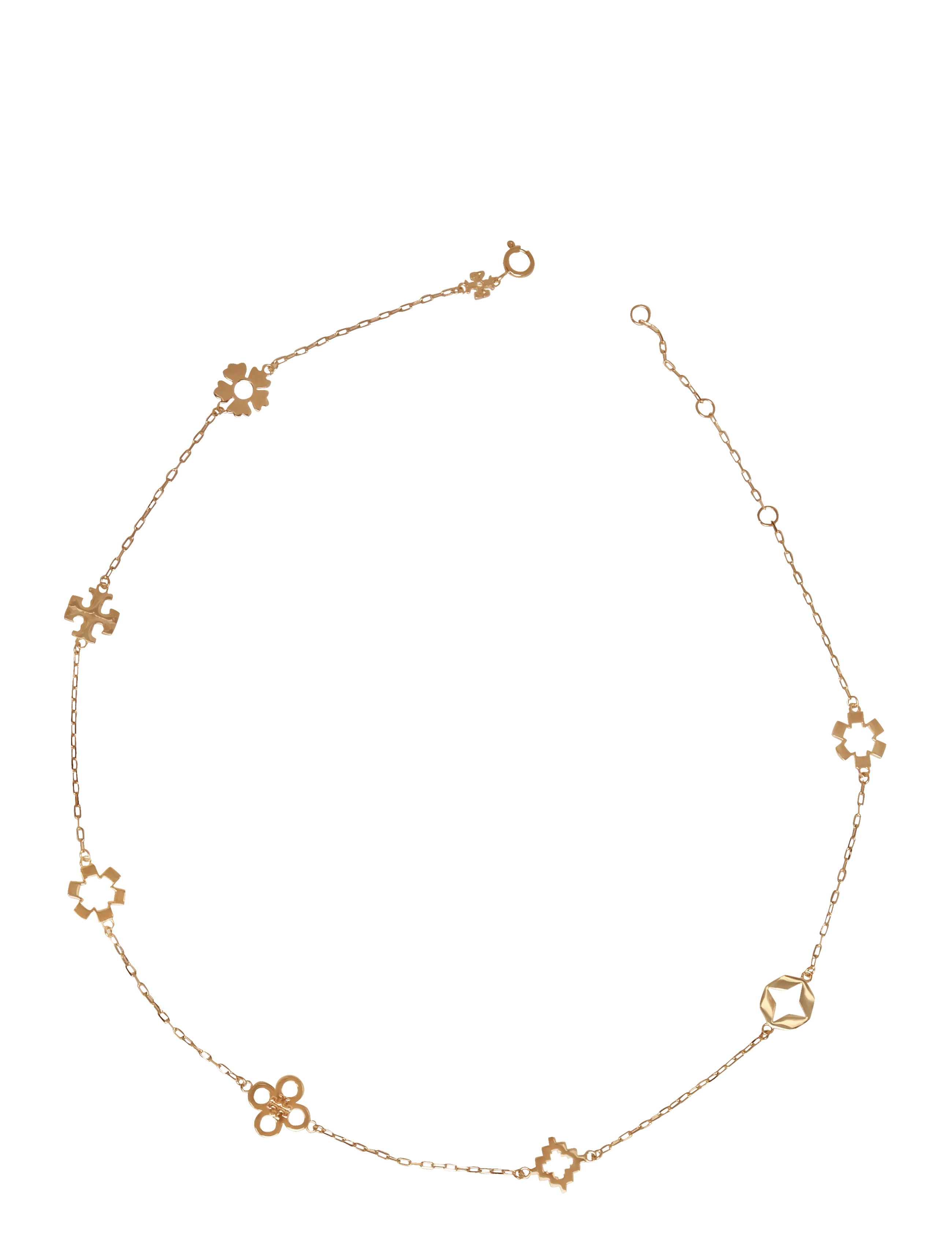 Tory Burch - Forget Me Not Multi Strand Bracelet - kædearmbånd - tory gold / multi - 2