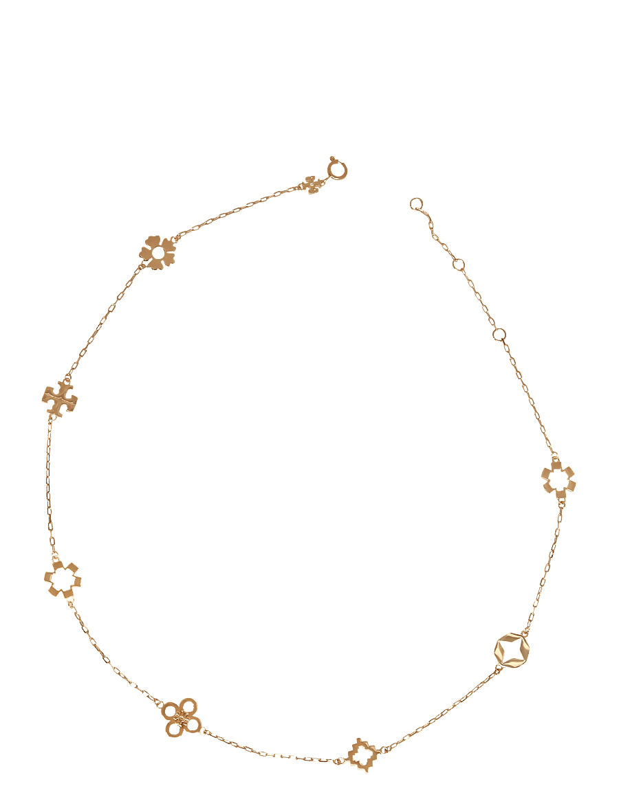 Tory Burch - Forget Me Not Multi Strand Bracelet - kædearmbånd - tory gold / multi - 2