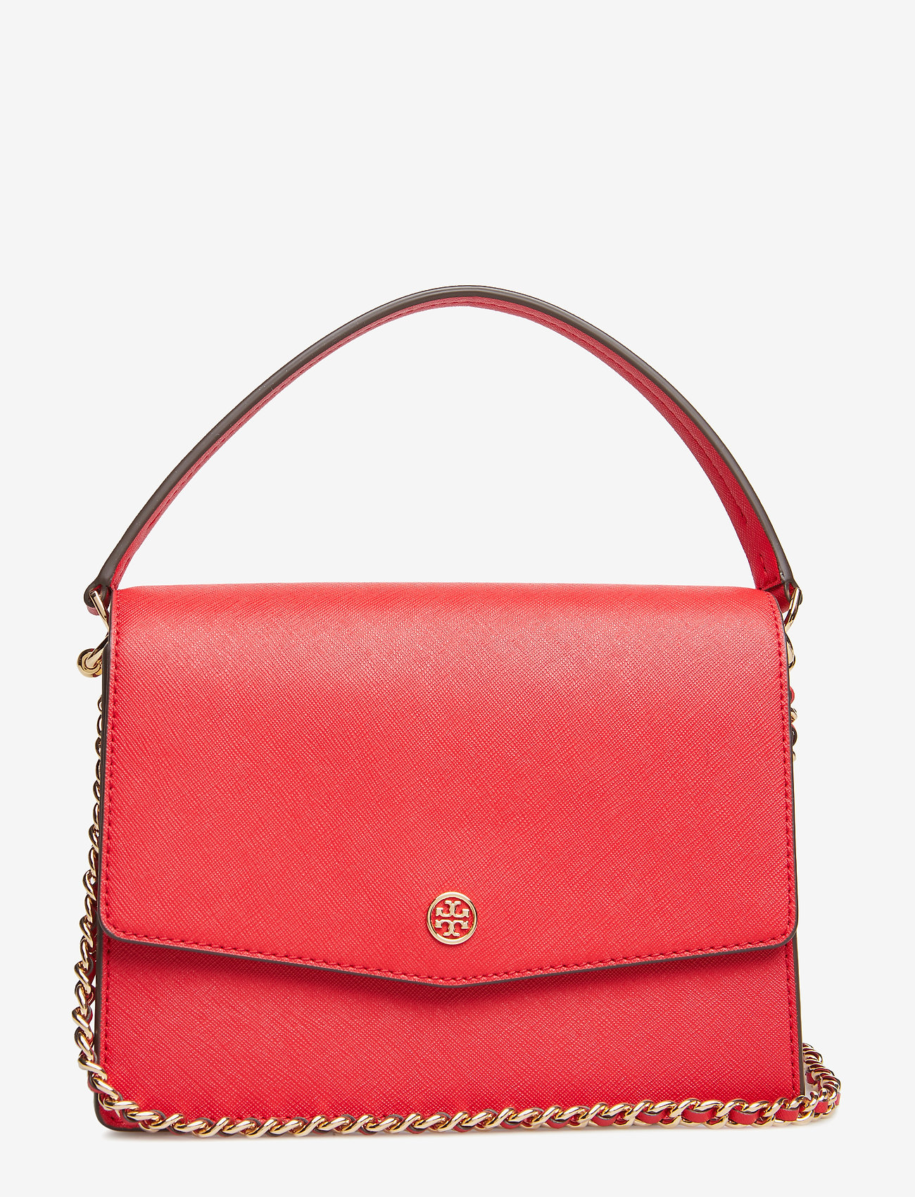 Tory Burch - ROBINSON CONVERTIBLE SHOULDER BAG - brilliant red - 0