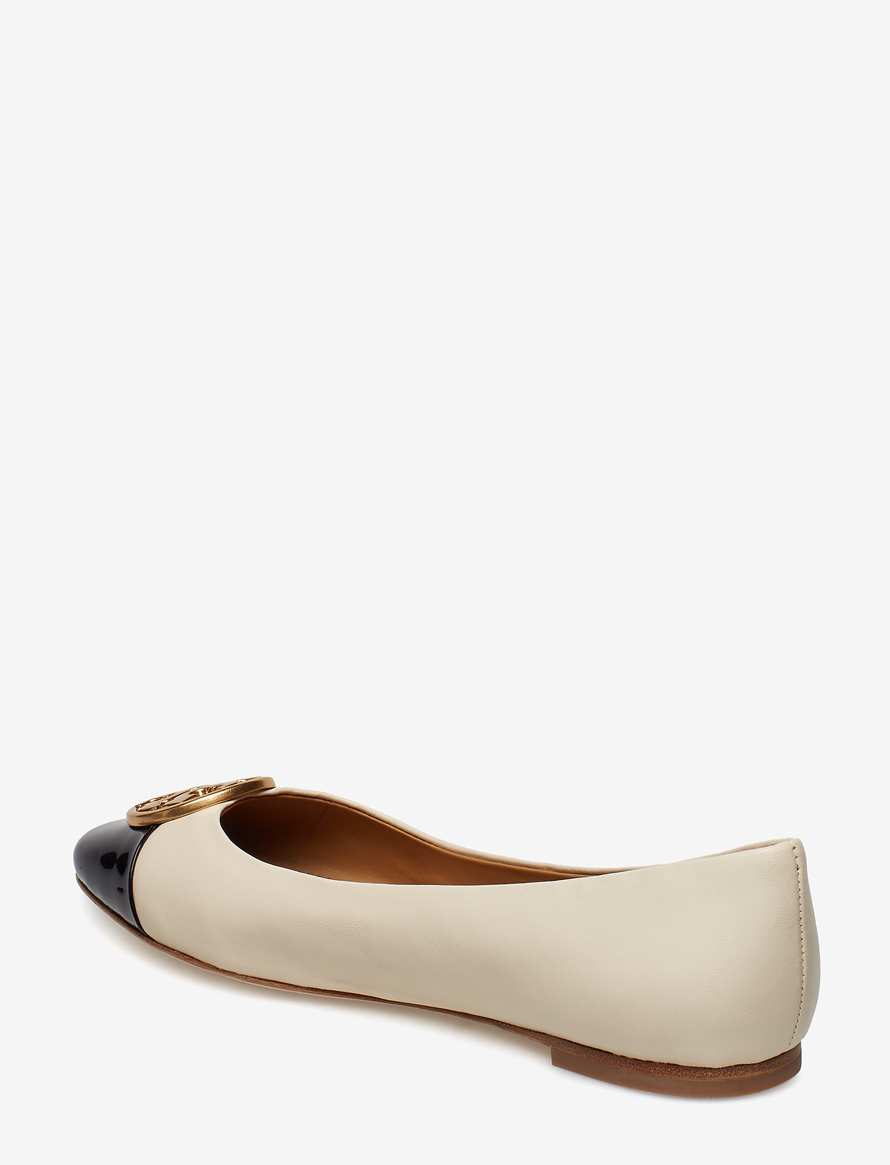 Tory Burch - CHELSEA CAP-TOE BALLET - new cream / perfect black - 2