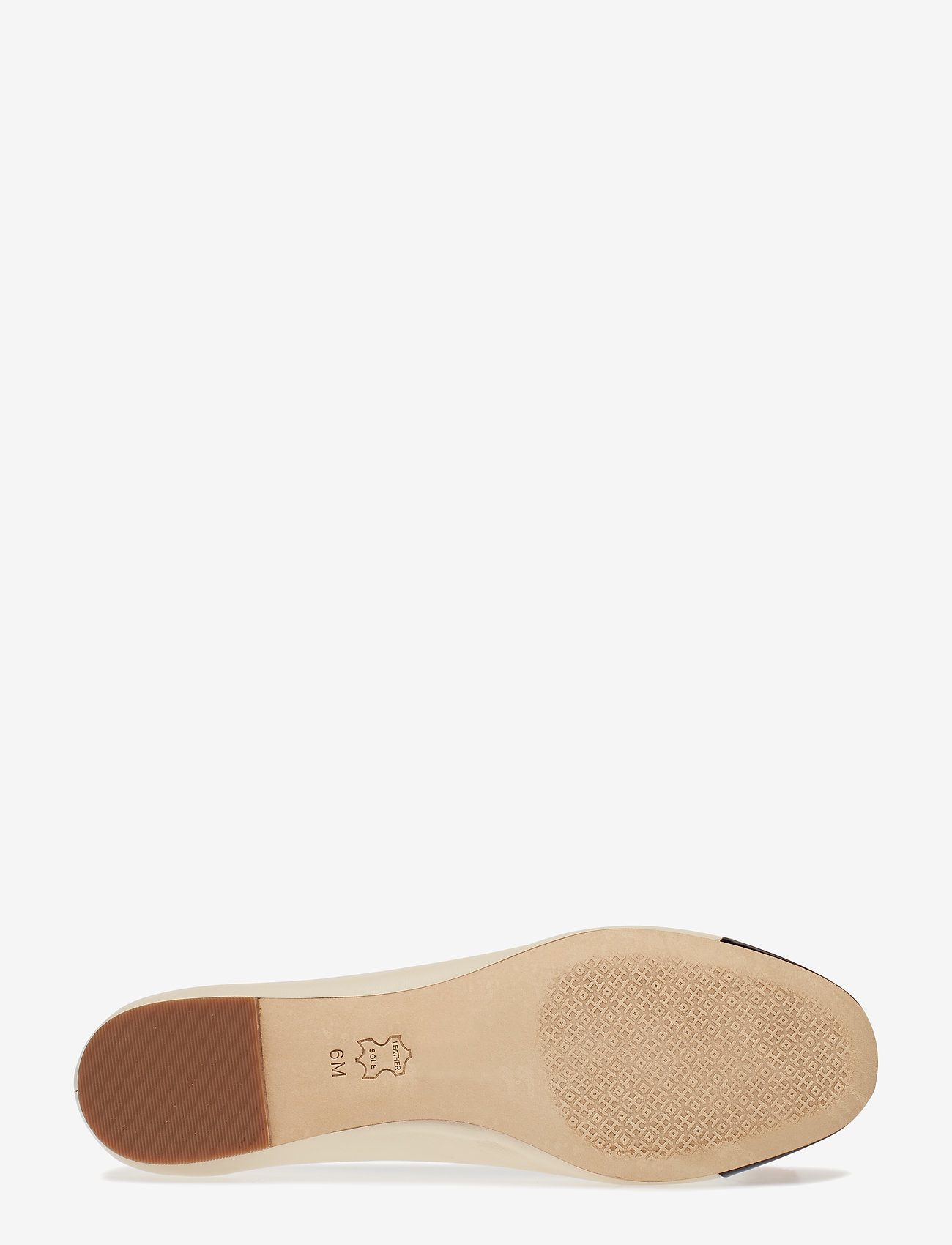 Tory Burch - CHELSEA CAP-TOE BALLET - new cream / perfect black - 4