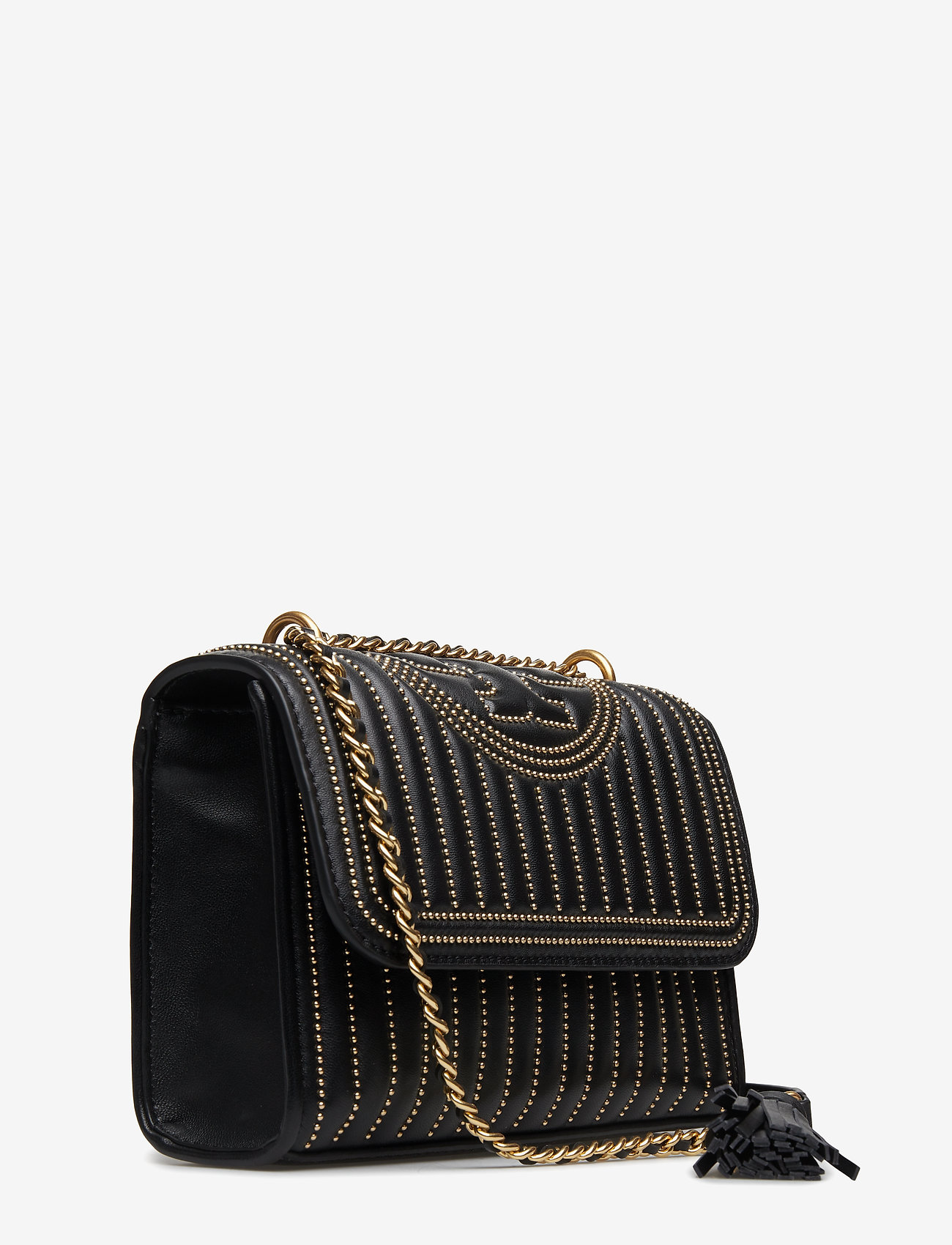 Tory Burch - FLEMING MINI STUD SMALL CONVERTIBLE SHOULDER BAG - black - 2