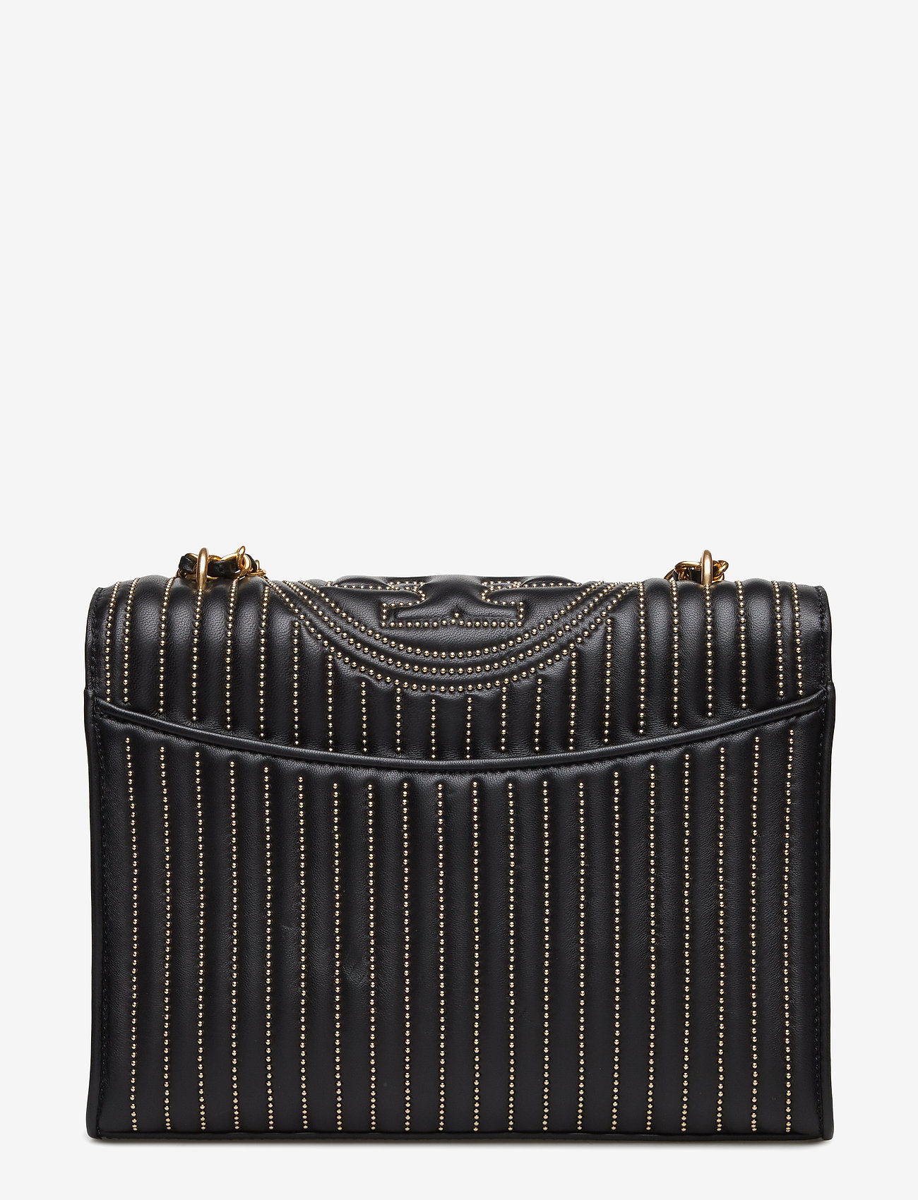 Tory Burch - FLEMING MINI STUD CONVERTIBLE SHOULDER BAG - black - 1