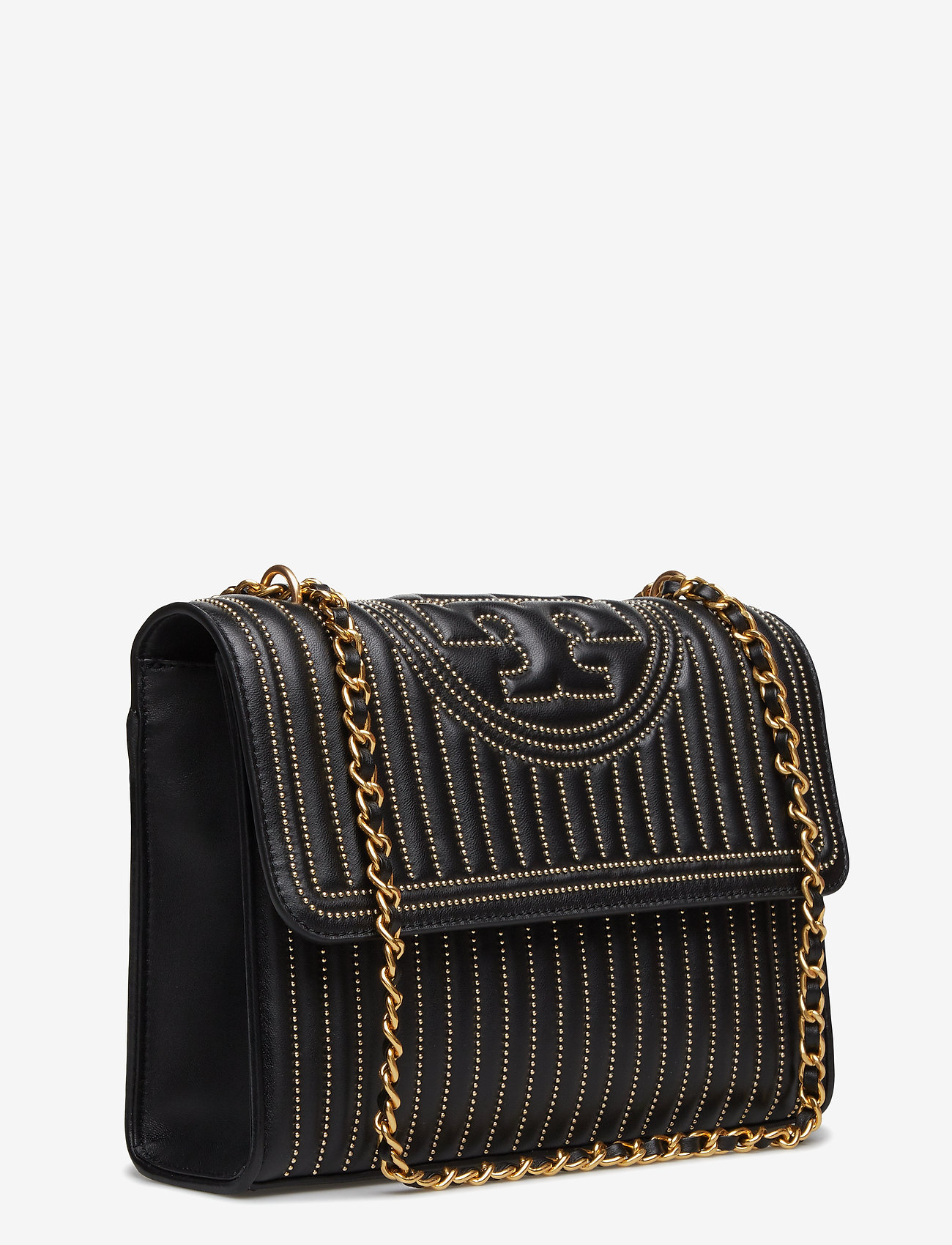 Tory Burch - FLEMING MINI STUD CONVERTIBLE SHOULDER BAG - black - 2