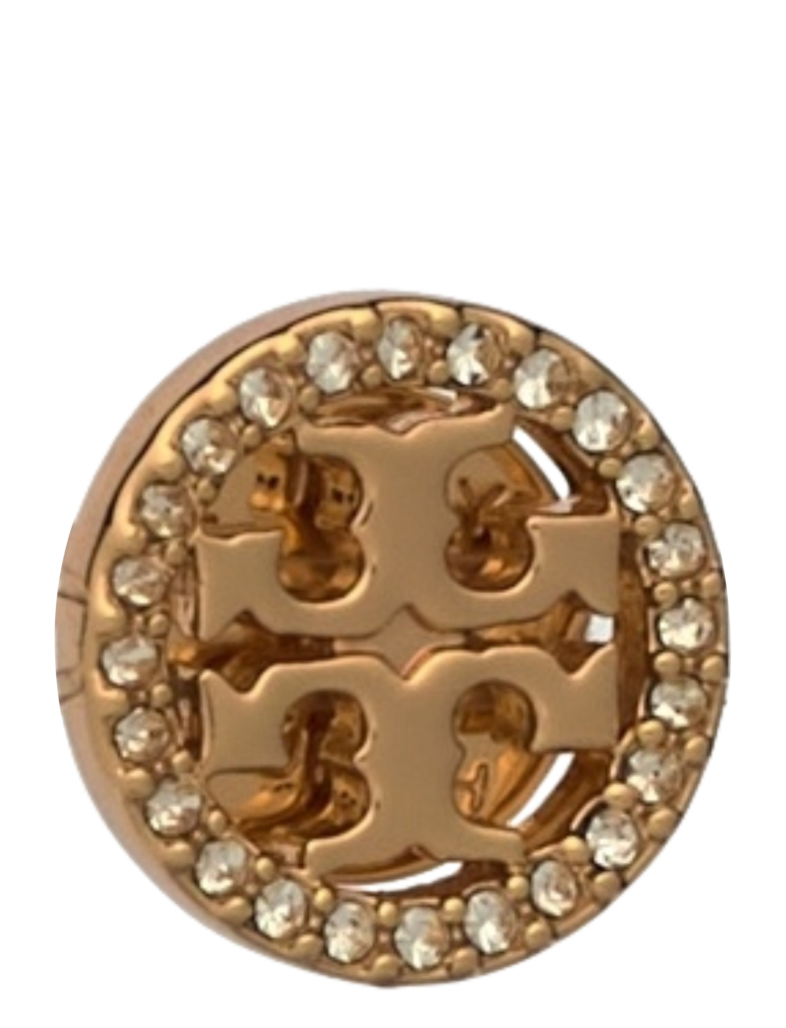 Icon Pavé Circle Stud Earrings