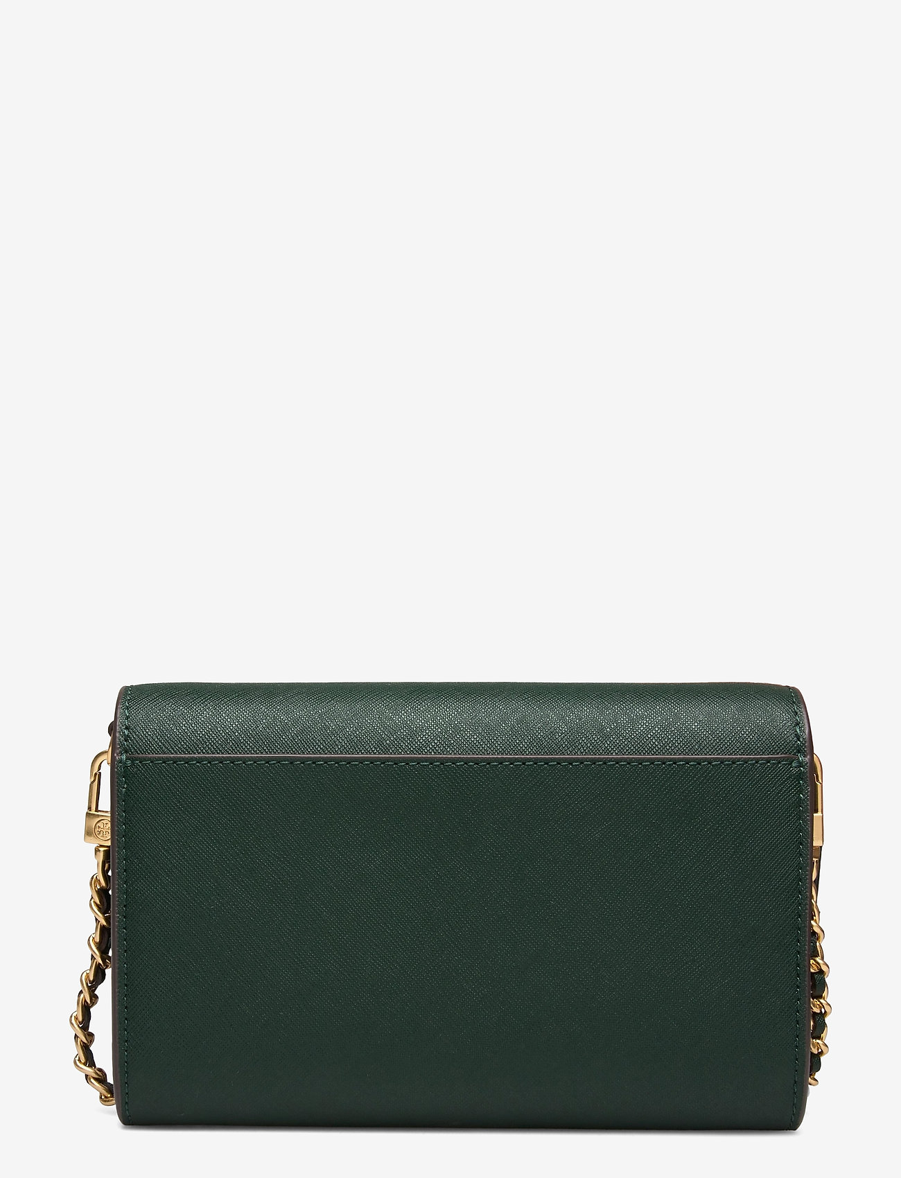 Tory Burch - ROBINSON CHAIN WALLET - pine tree / rolled brass - 1