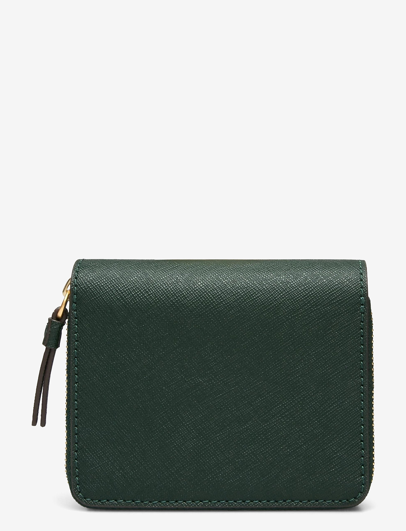 Tory Burch - ROBINSON BI-FOLD WALLET - pine tree / rolled brass - 1