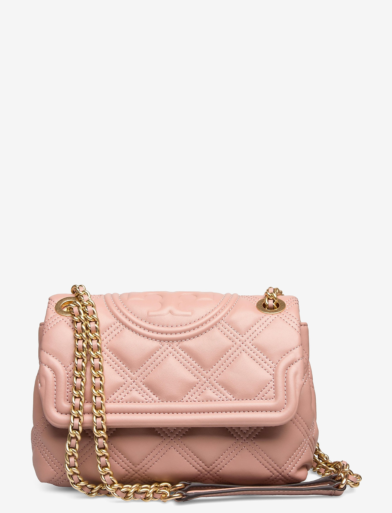 Tory Burch - FLEMING SOFT SMALL CONVERTIBLE SHOULDER BAG - pink moon - 0