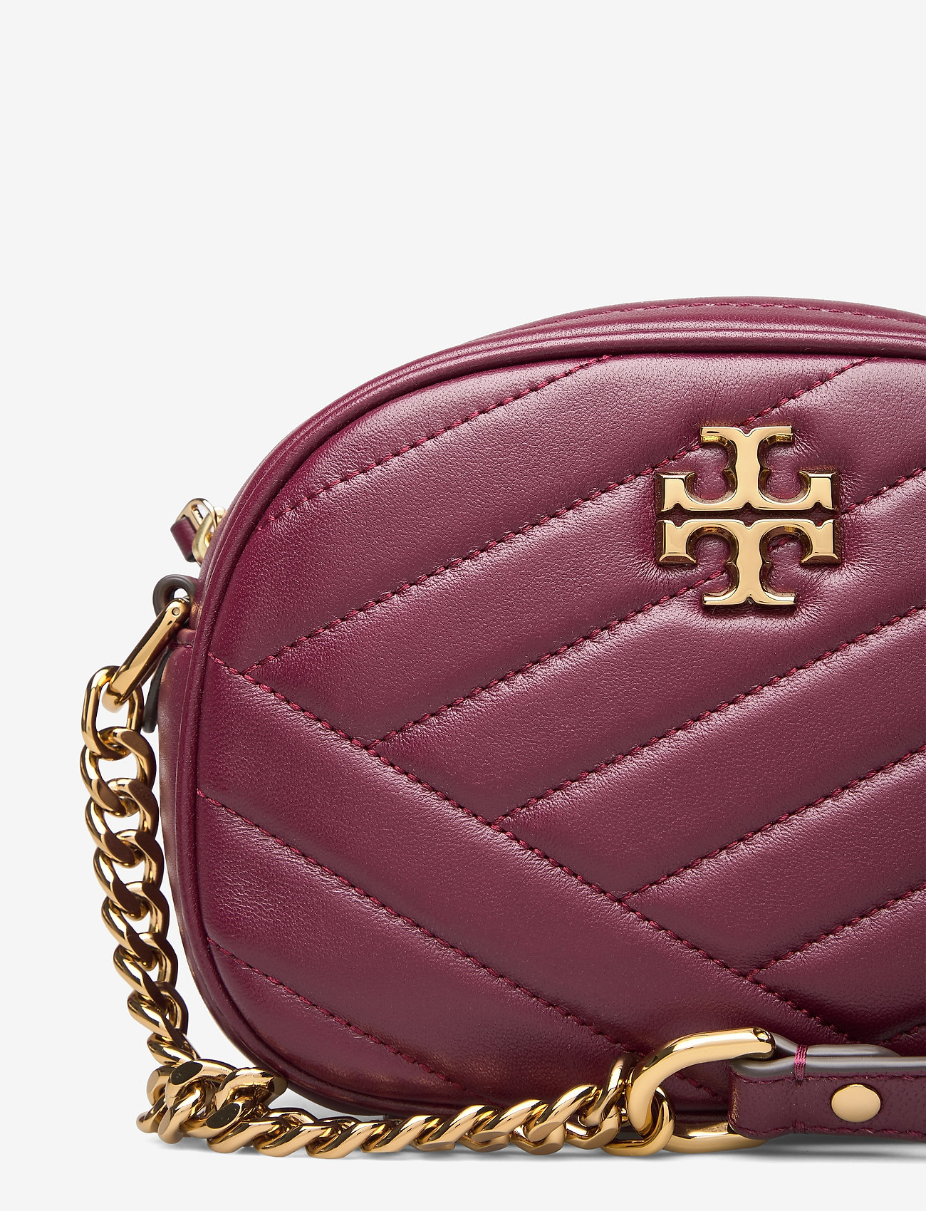 Tory Burch - KIRA CHEVRON SMALL CAMERA BAG - imperial garnet - 3