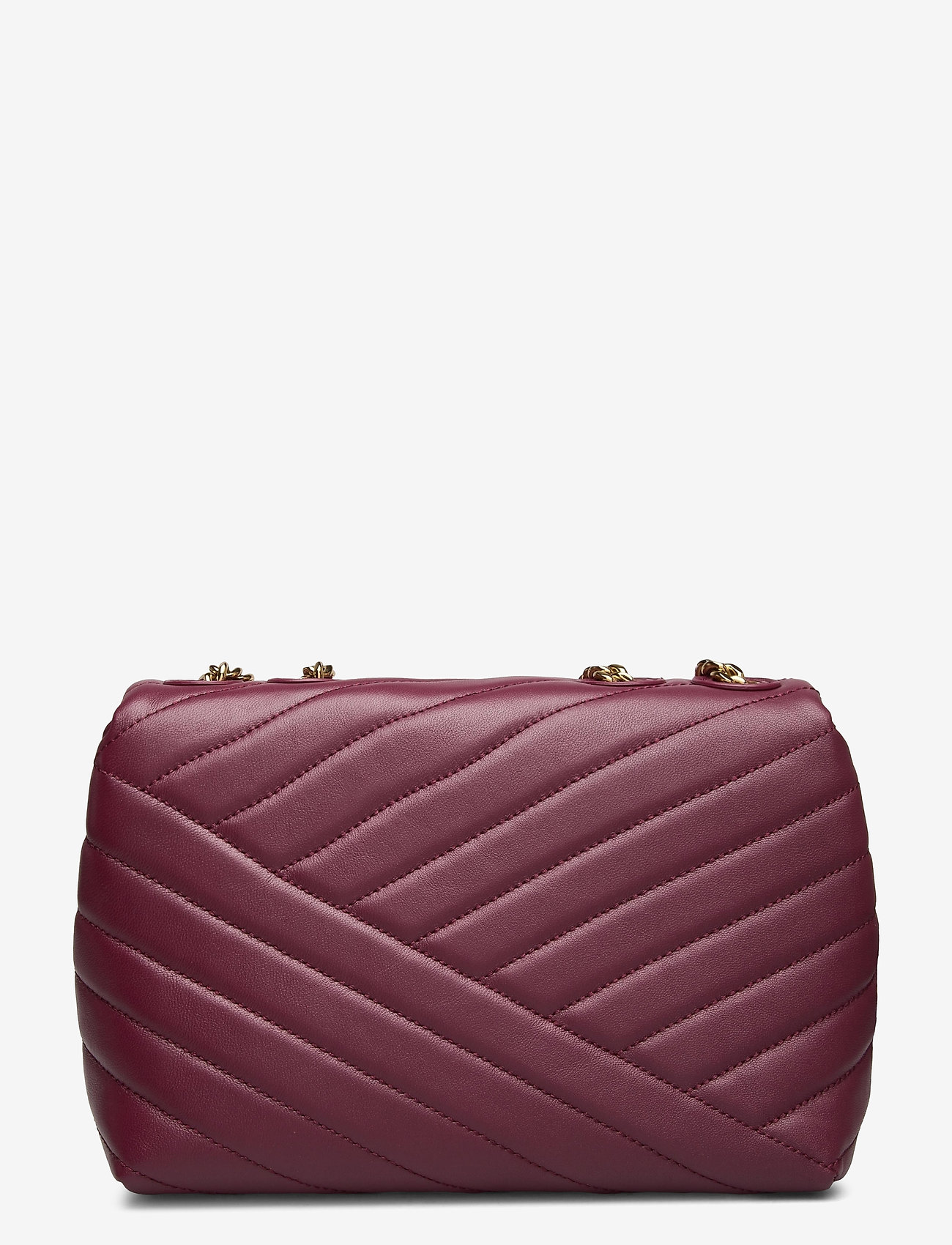 Tory Burch - KIRA CHEVRON SMALL CONVERTIBLE SHOULDER BAG - imperial garnet - 1
