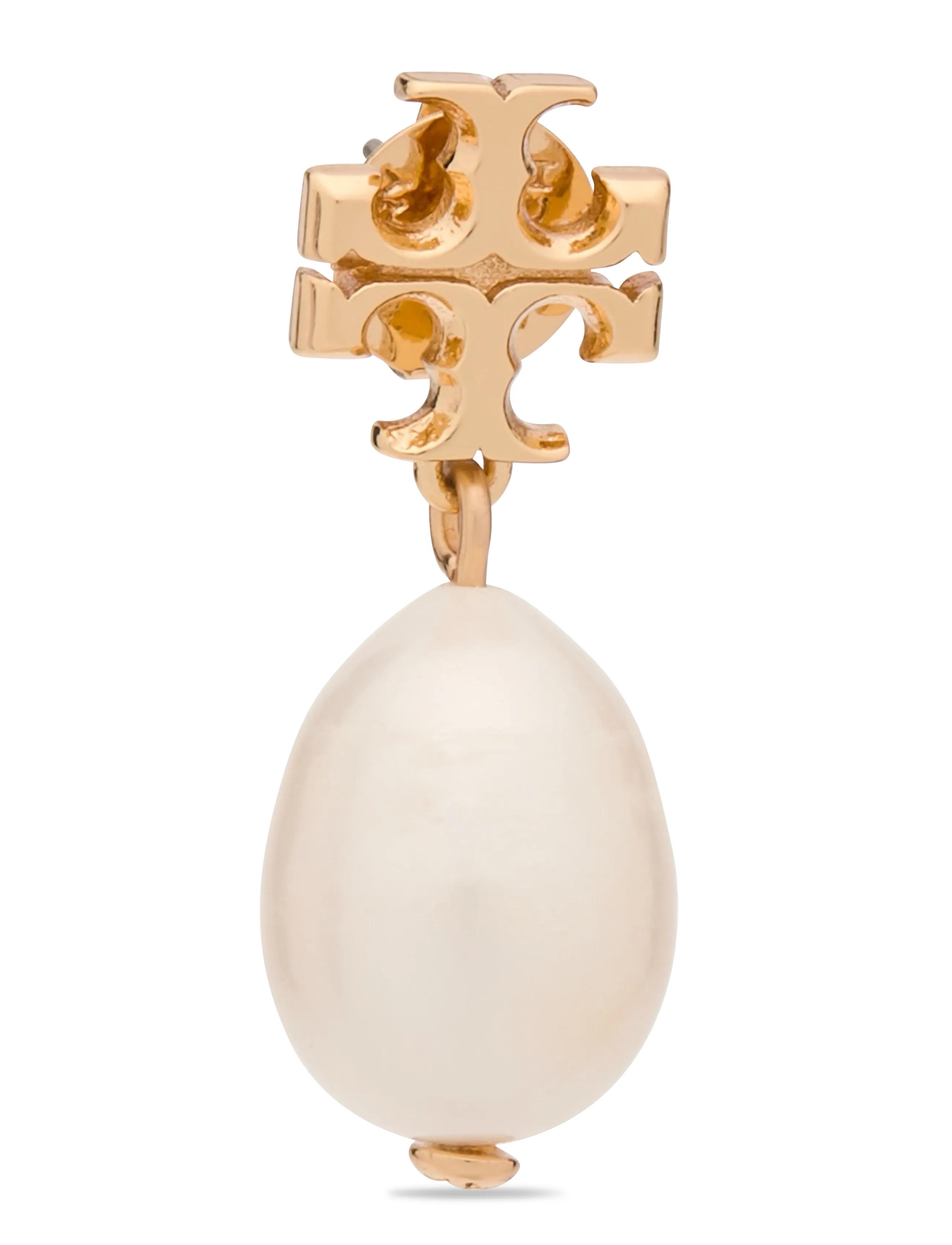 Tory Burch - Moondance Pearl Drop Earrings - pärlitega kõrvarõngad - tory gold / ivory - 1