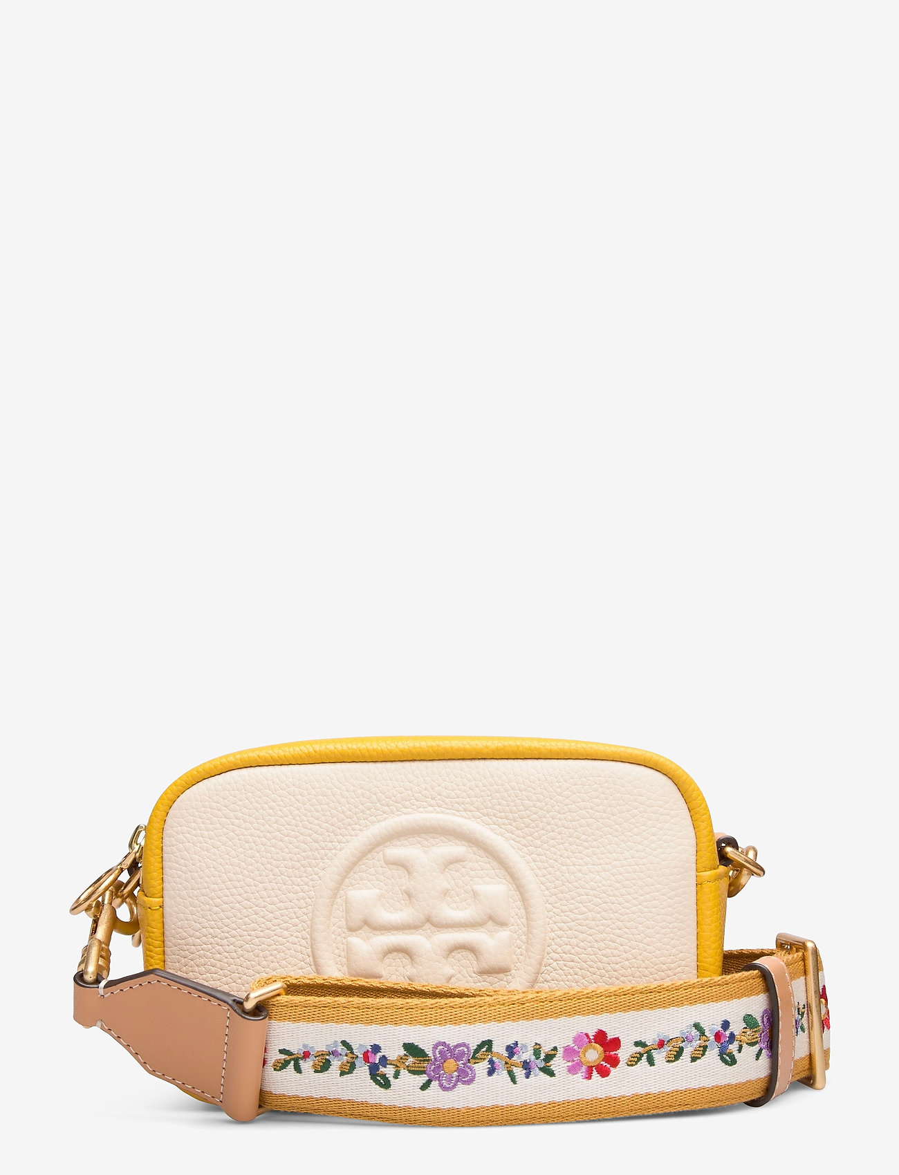 Tory Burch - PERRY COLOR-BLOCK MINI BAG - new cream / daylily - 0