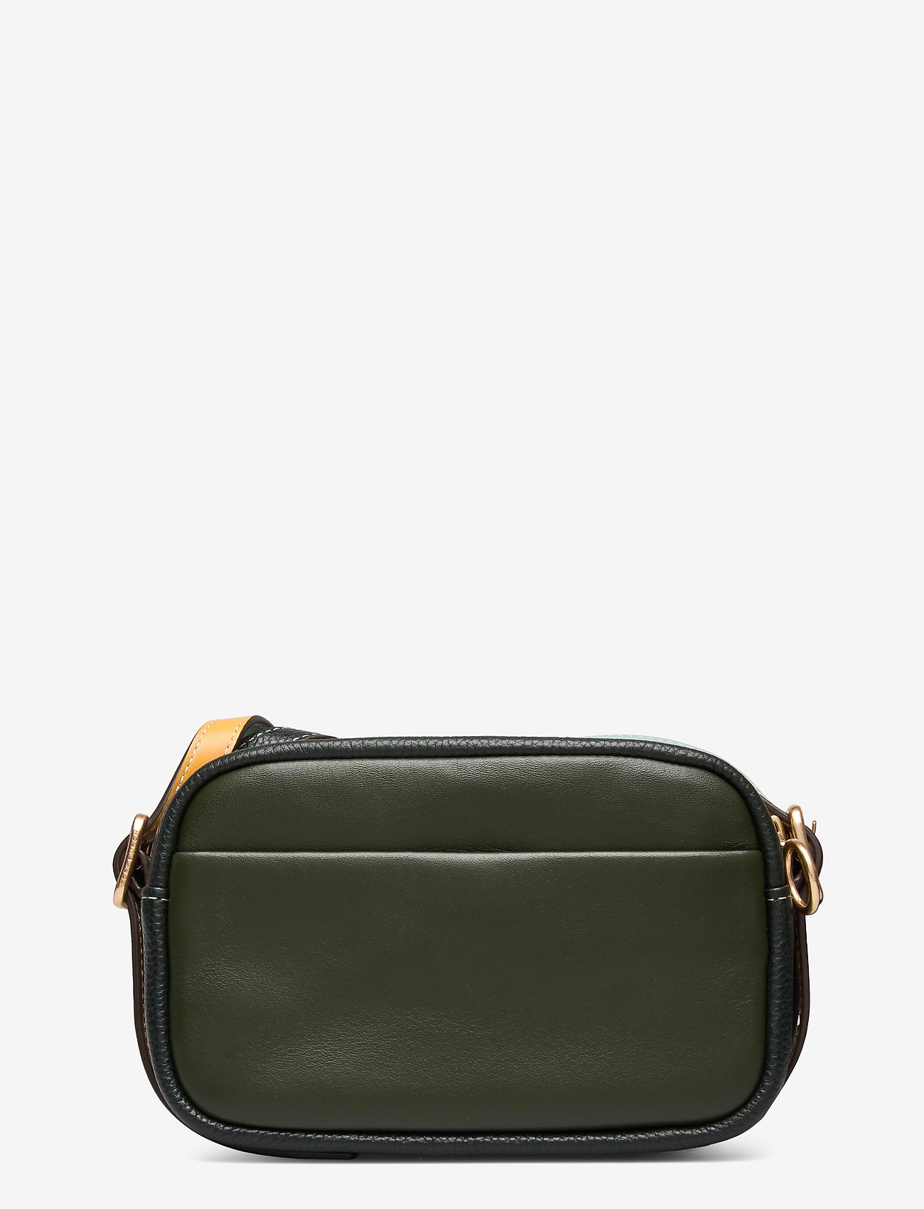 Tory Burch - PERRY BOMBE DOUBLE STRAP MINI BAG - poblano / deep kelp - 1