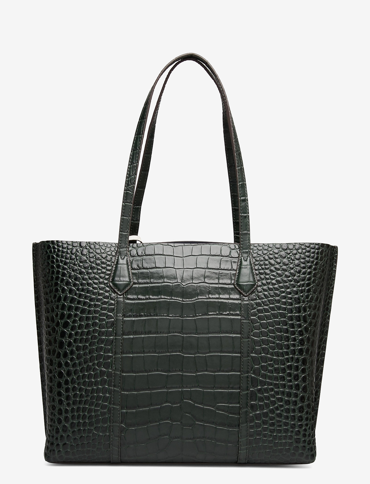 Tory Burch - PERRY EMBOSSED TRIPLE-COMPARTMENT TOTE - deep kelp - 1