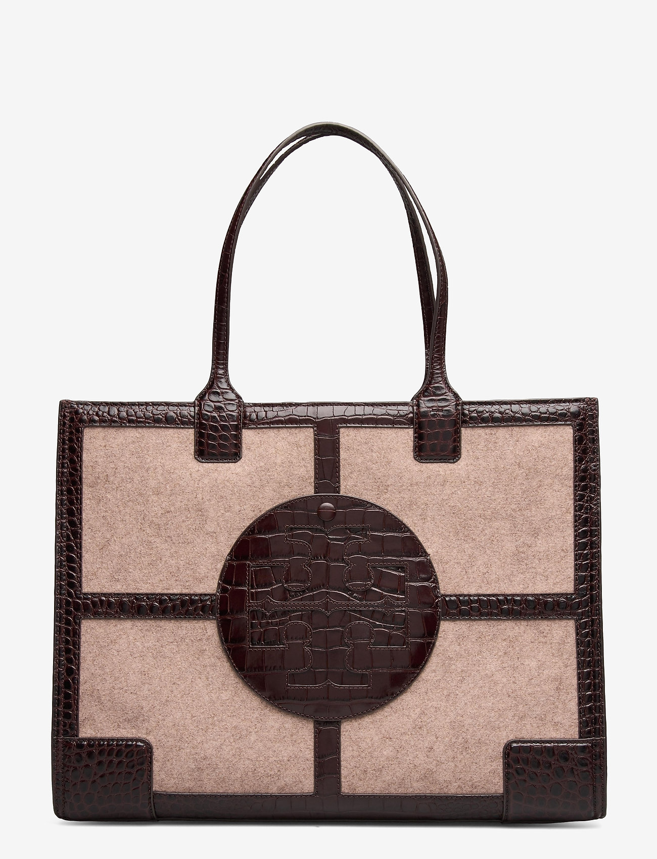 Tory Burch - ELLA FELT QUADRANT TOTE - fawn - 0