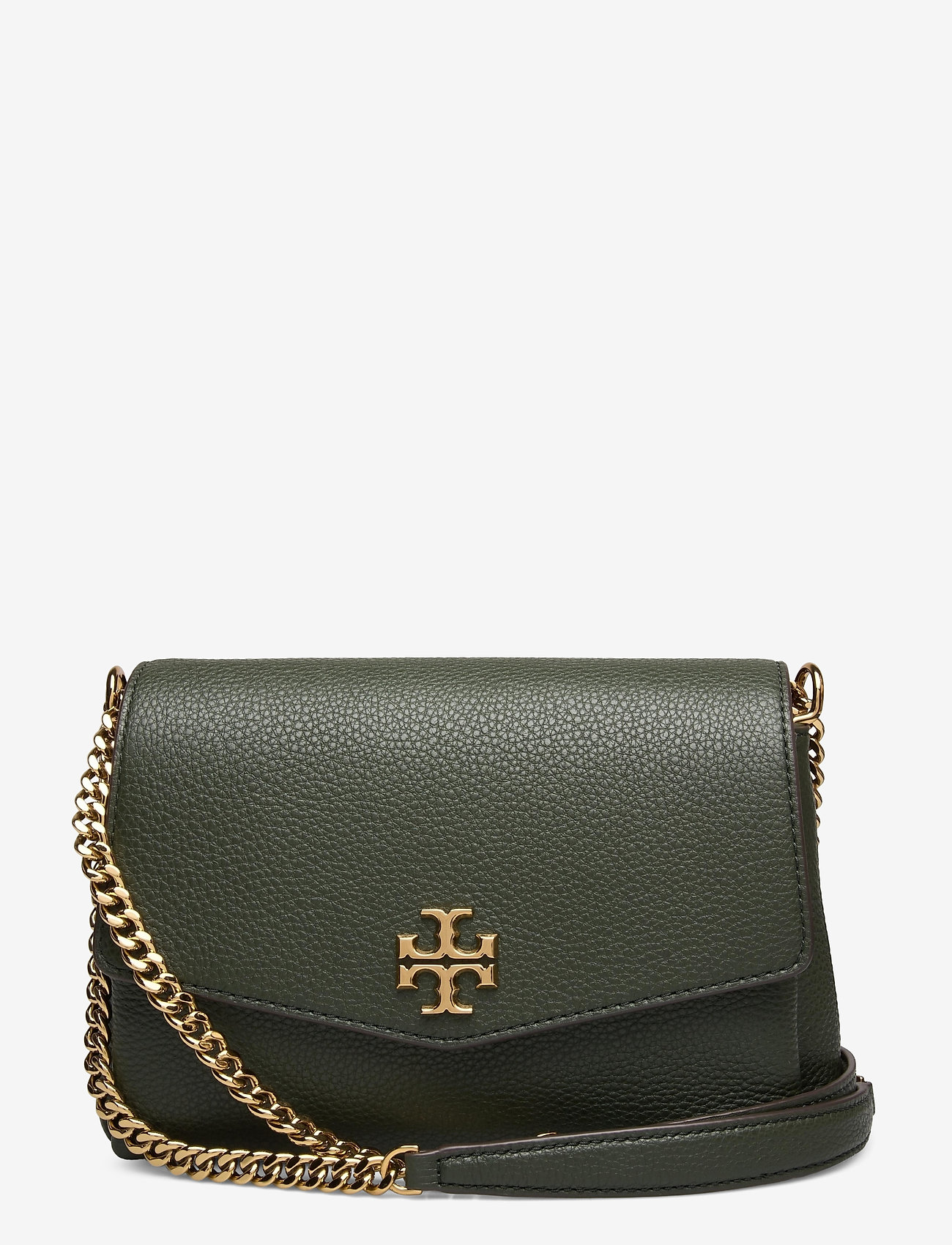 Tory Burch - KIRA PEBBLED SMALL CONVERTIBLE SHOULDER BAG - poblano - 0