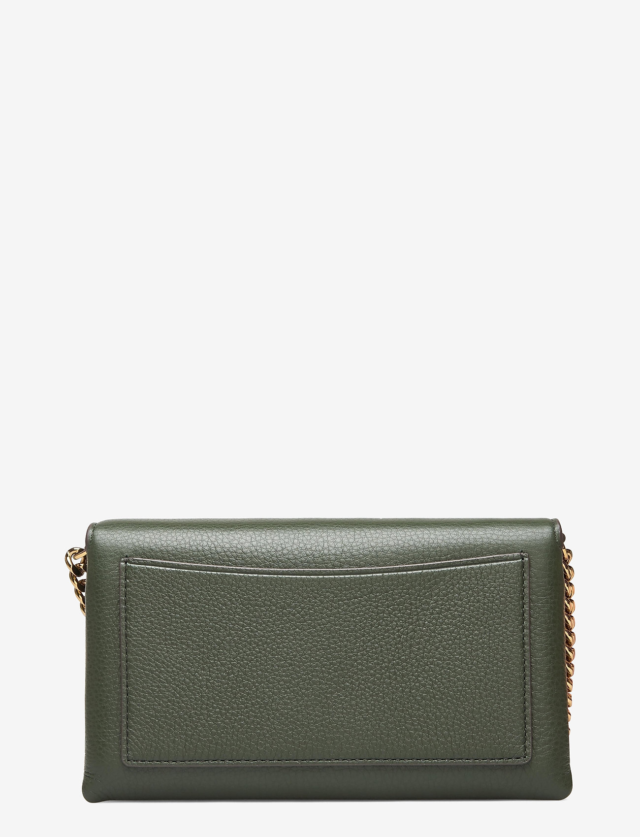 Tory Burch - KIRA PEBBLED CHAIN WALLET - poblano - 1