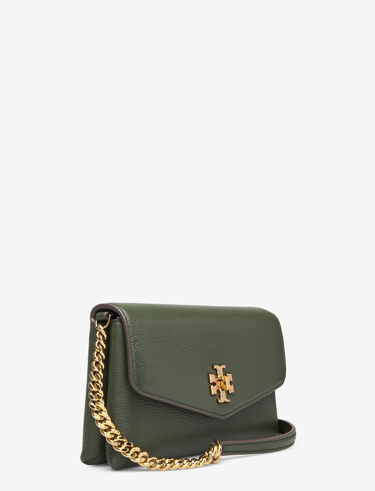 Tory Burch - KIRA PEBBLED CHAIN WALLET - poblano - 2
