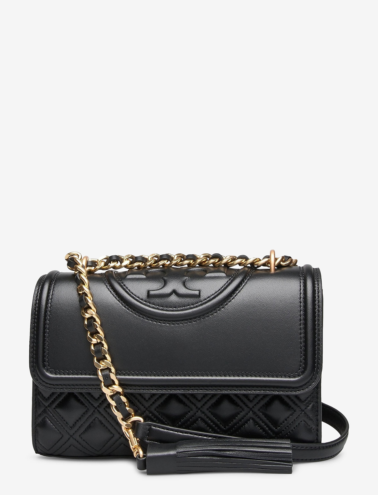 Tory Burch - Fleming Small Convertible Shoulder Bag - black - 0