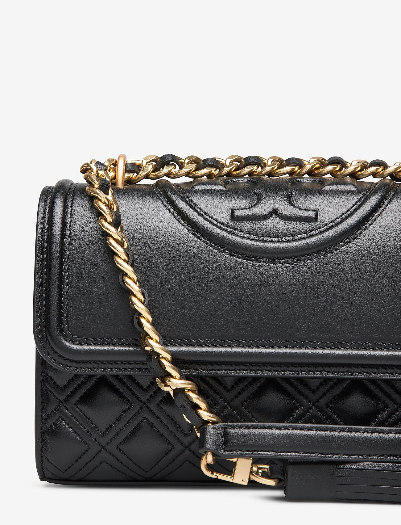 Tory Burch - Fleming Small Convertible Shoulder Bag - black - 3