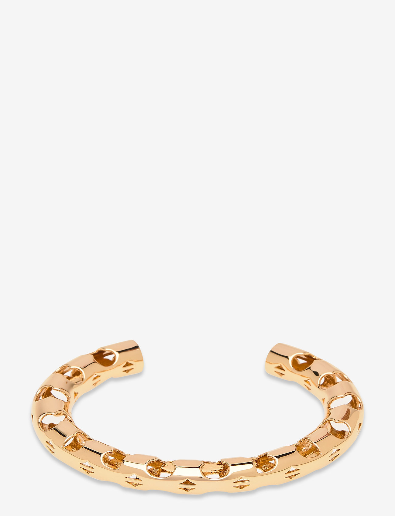 Tory Burch - SERIF-T FRETWORK CUFF - tory gold - 0