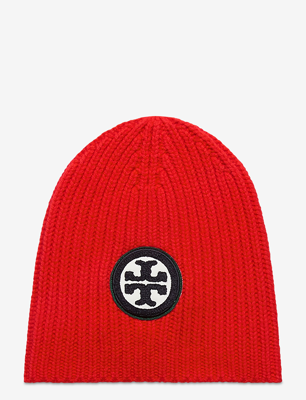 Tory Burch - COLOR-BLOCK LOGO HAT - red - 0