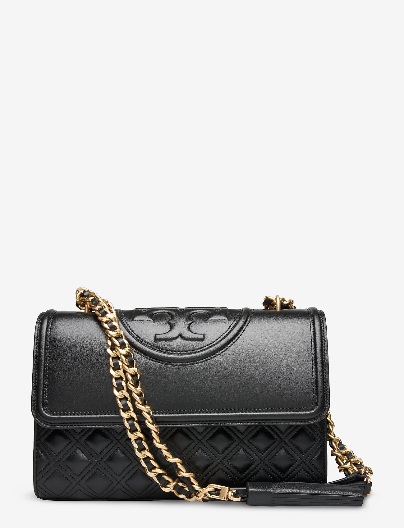 Tory Burch - FLEMING CONVERTIBLE SHOULDER BAG - black - 0