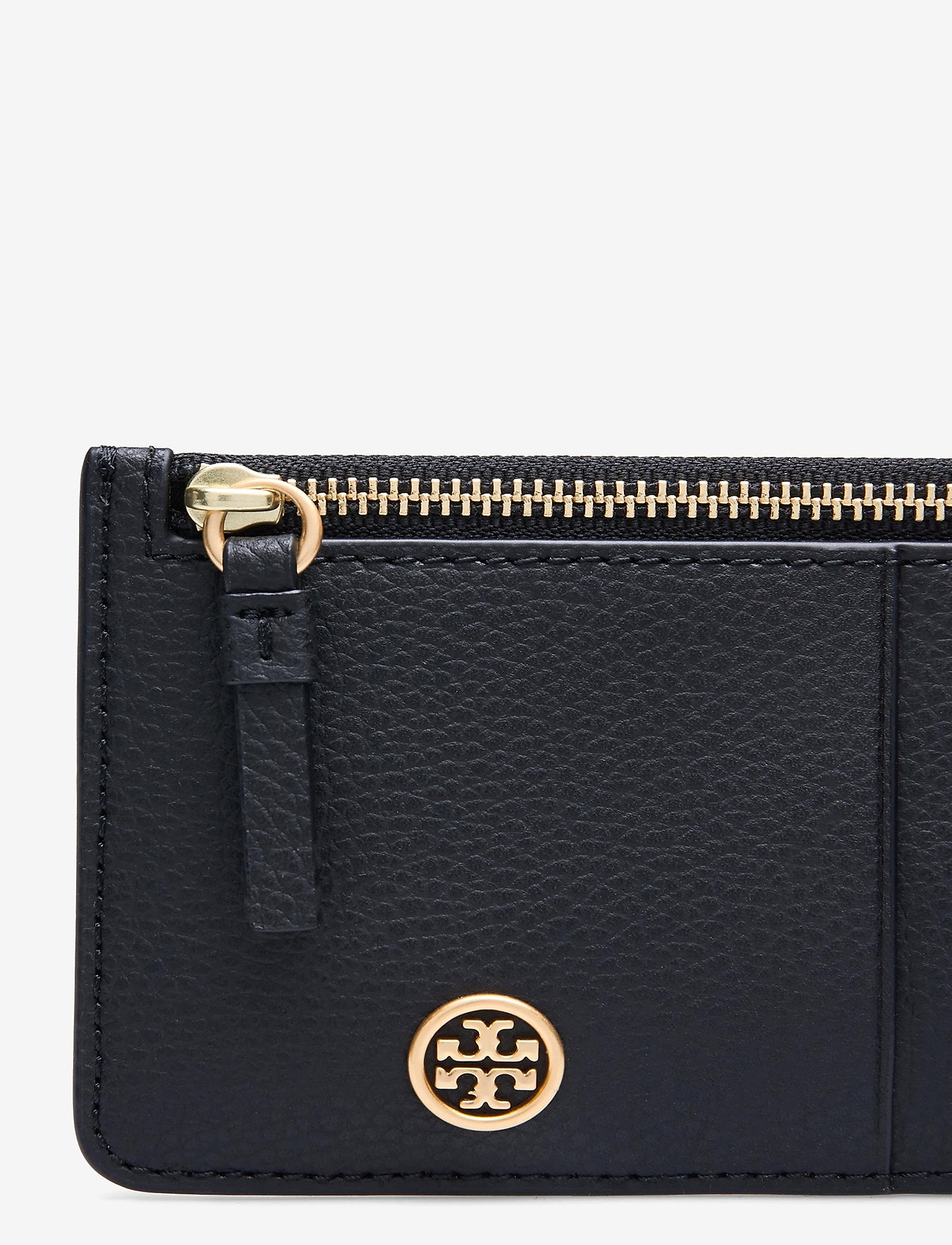 Tory Burch - WALKER TOP-ZIP CARD CASE - black - 3