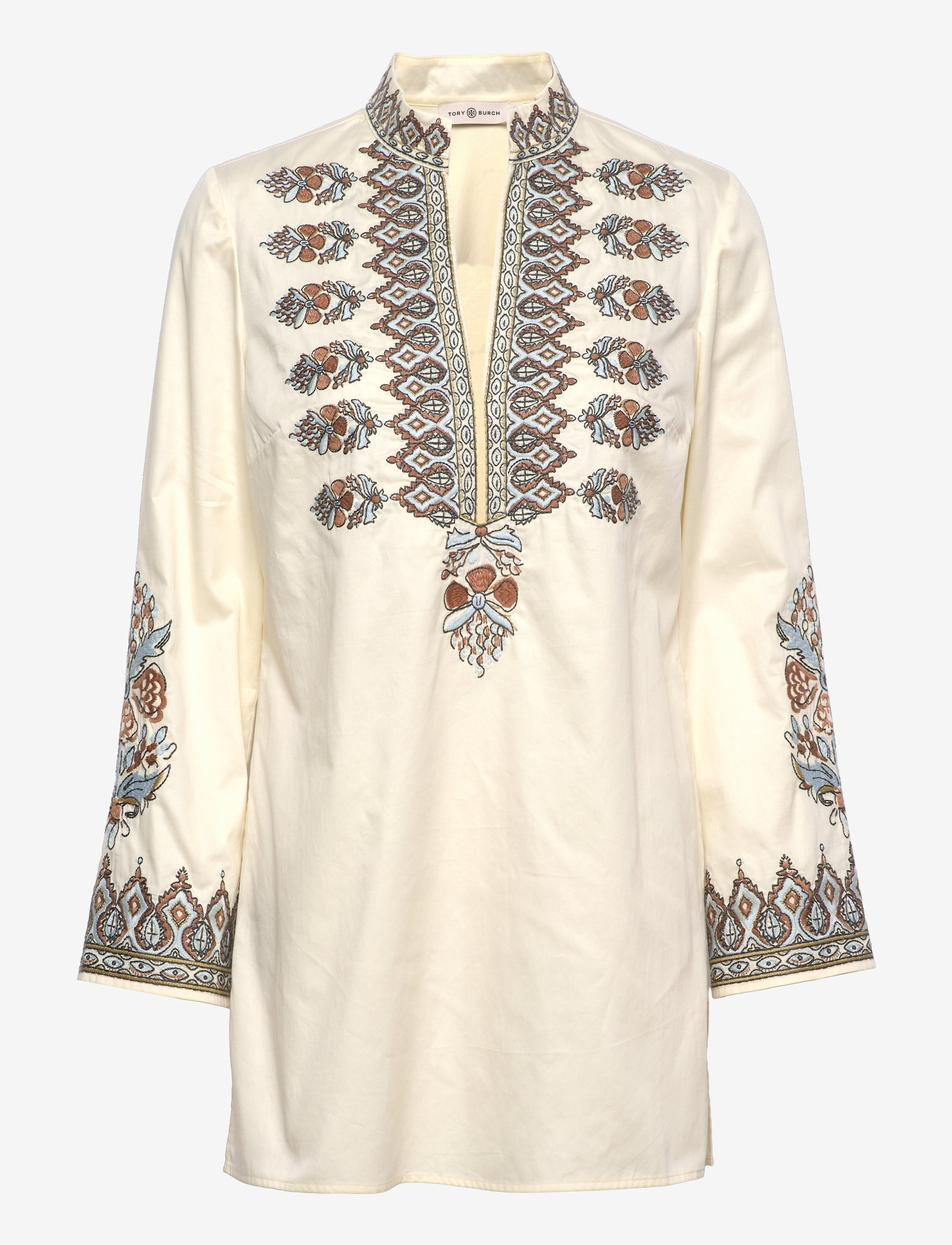 Tory Burch - EMBROIDERED TUNIC - french cream - 0