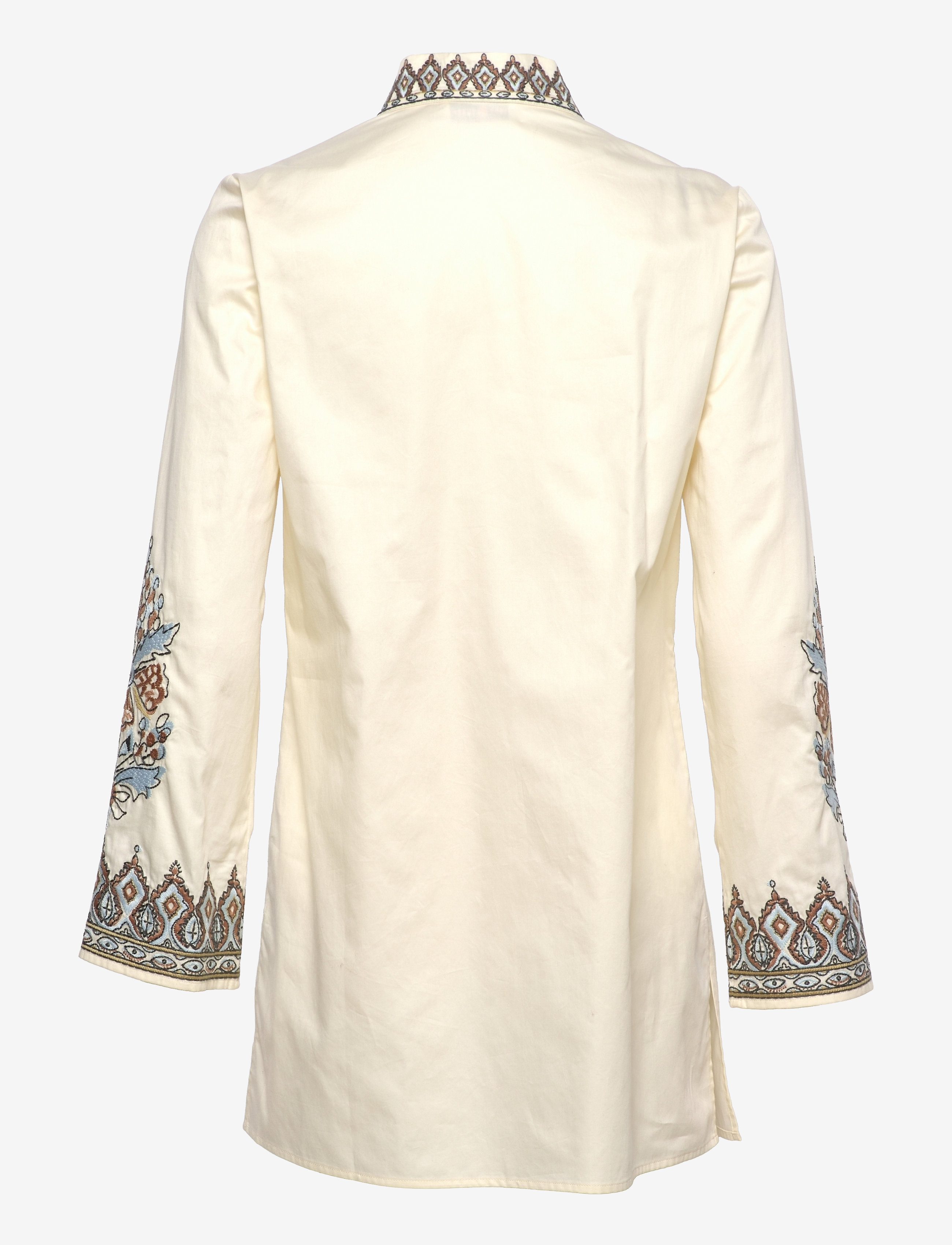 Tory Burch - EMBROIDERED TUNIC - french cream - 1