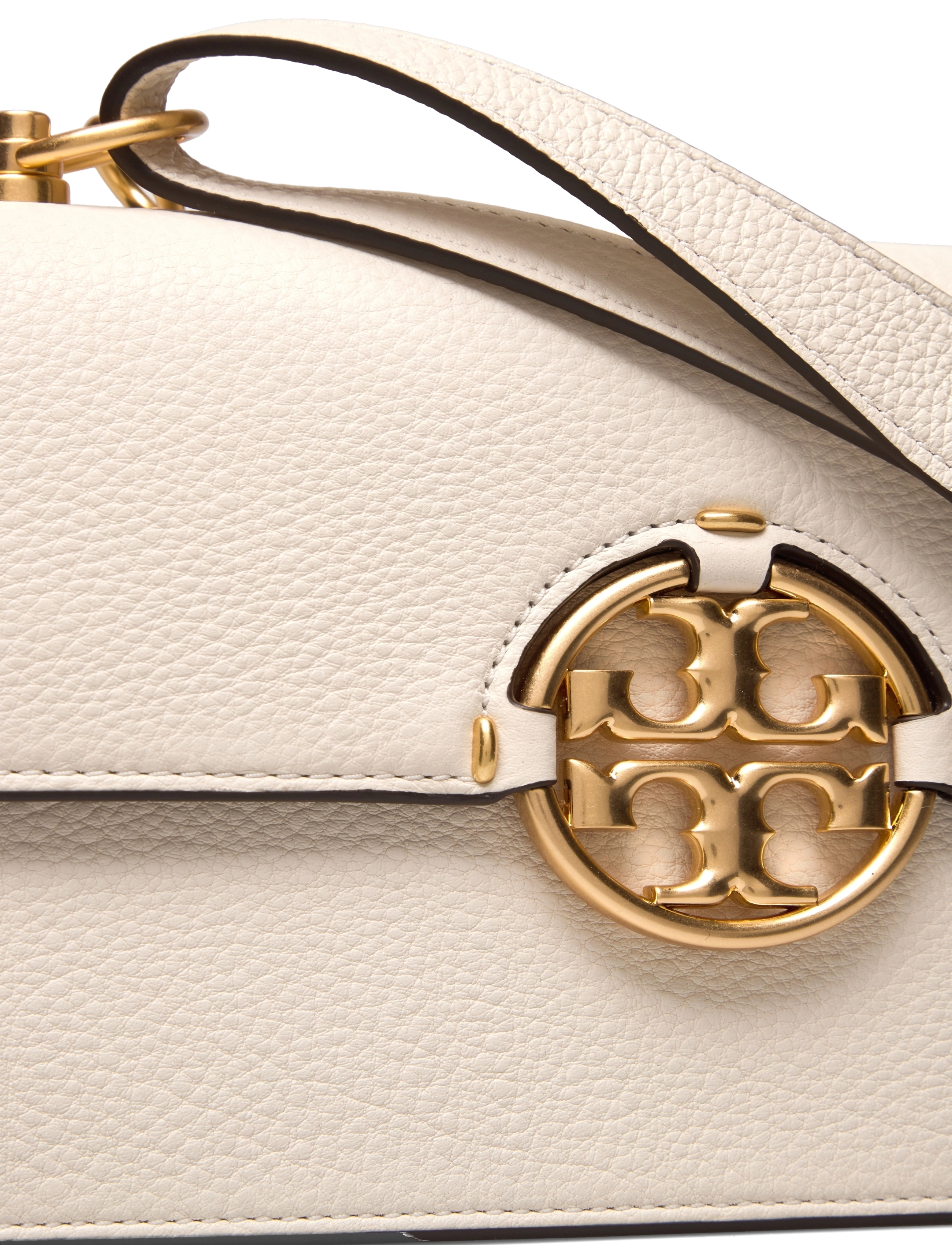 Tory Burch - Miller Small Flap Shoulder Bag - new ivory - 3